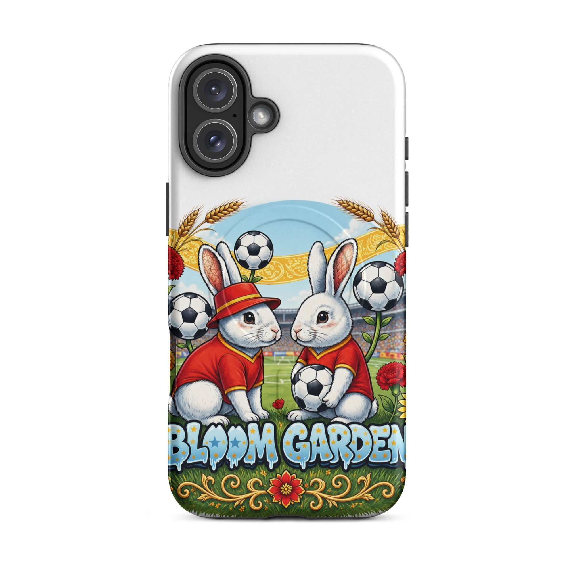Bloom Garden Spanish Rabbit Clear Case for iPhone - BLOOM GARDEN