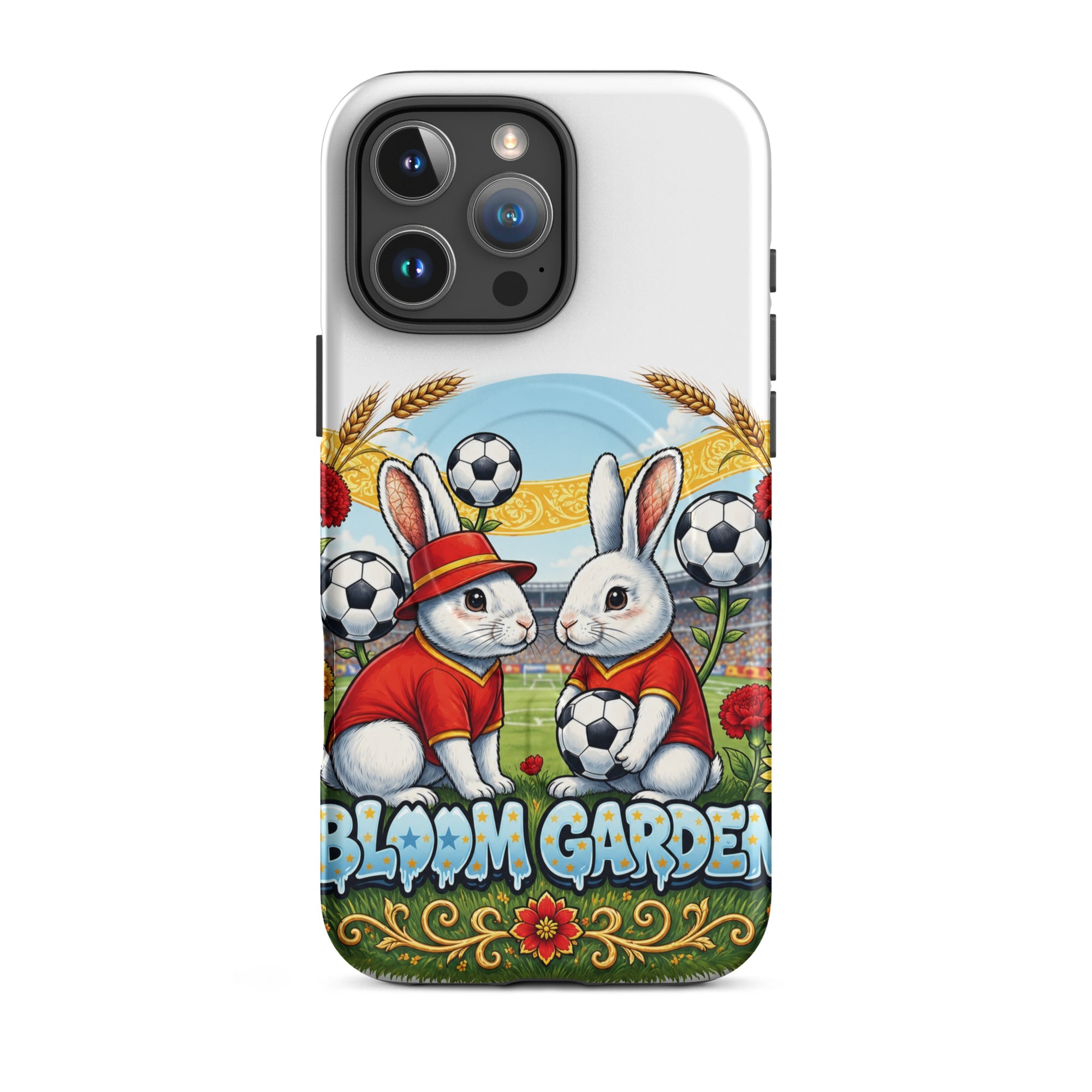 Bloom Garden Spanish Rabbit Clear Case for iPhone - BLOOM GARDEN