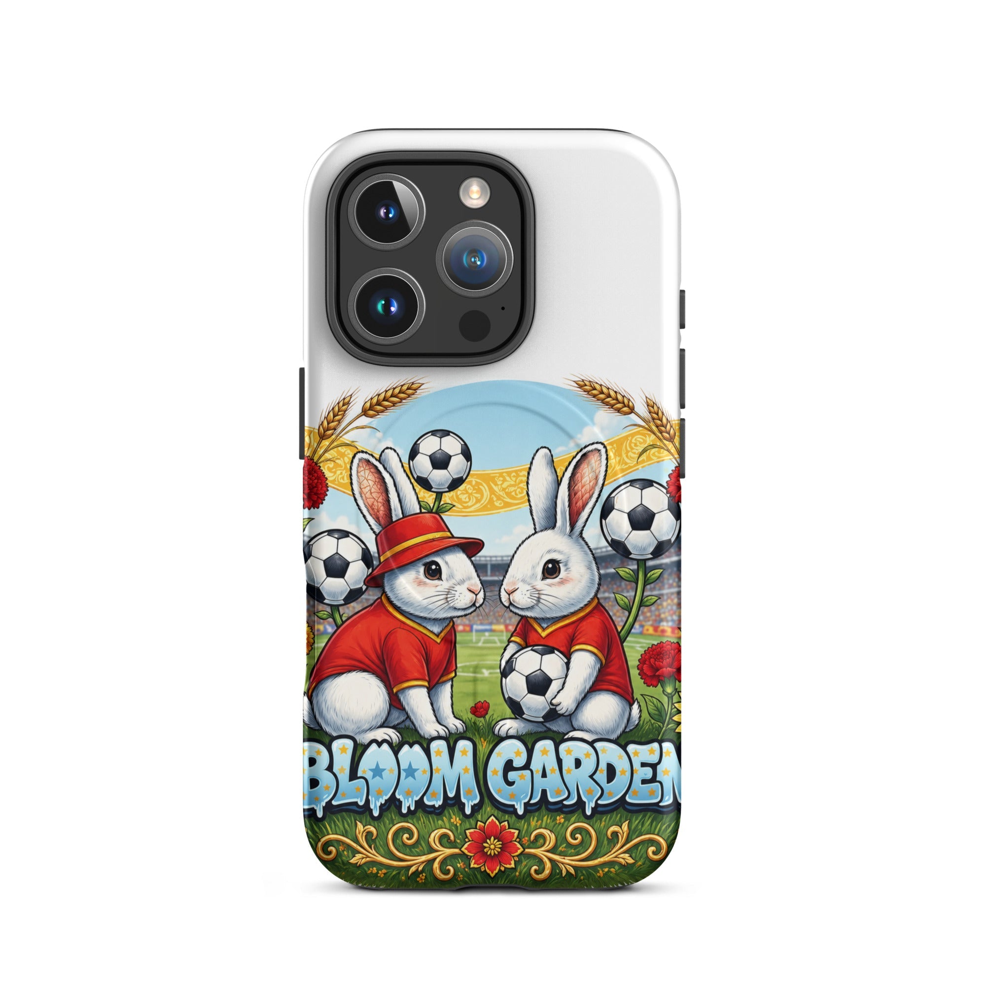 Bloom Garden Spanish Rabbit Clear Case for iPhone - BLOOM GARDEN