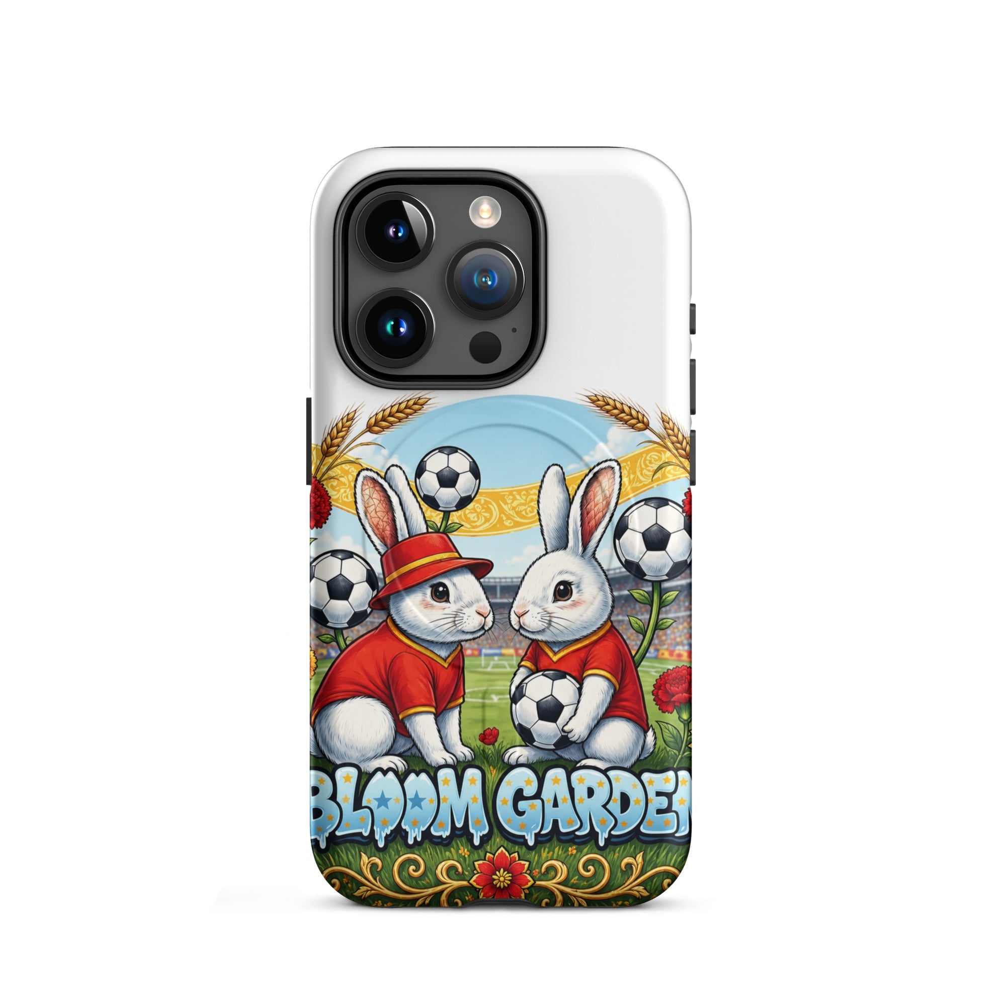 Bloom Garden Spanish Rabbit Clear Case for iPhone - BLOOM GARDEN