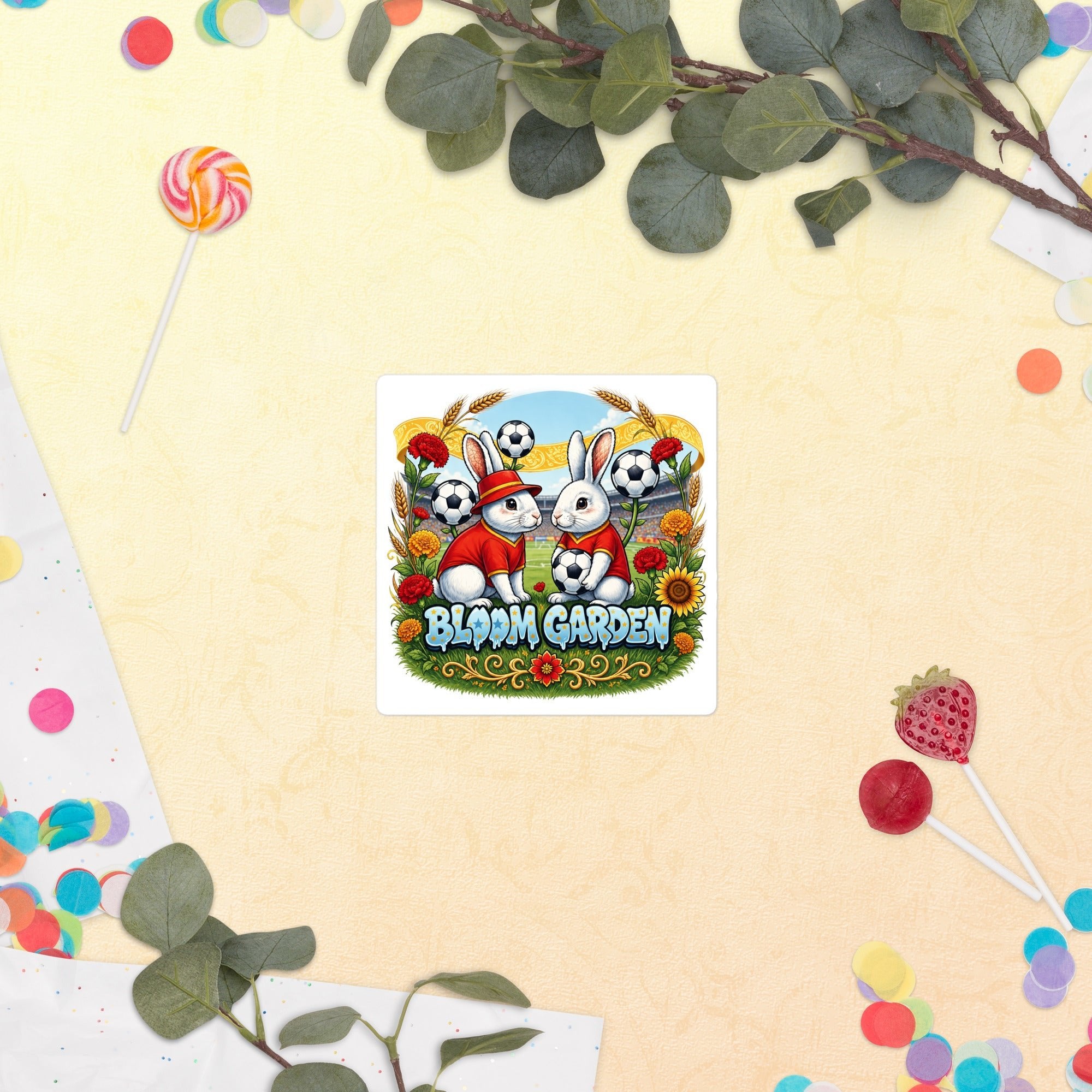 Bloom Garden Spanish Rabbit Sticker - BLOOM GARDEN