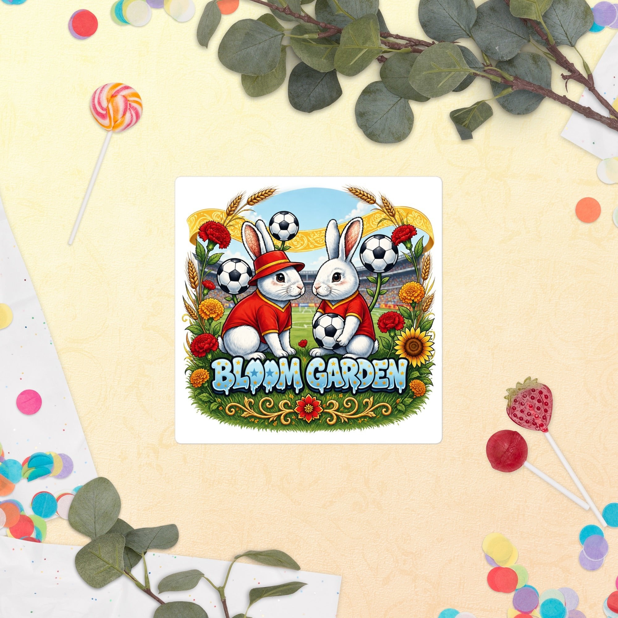 Bloom Garden Spanish Rabbit Sticker - BLOOM GARDEN