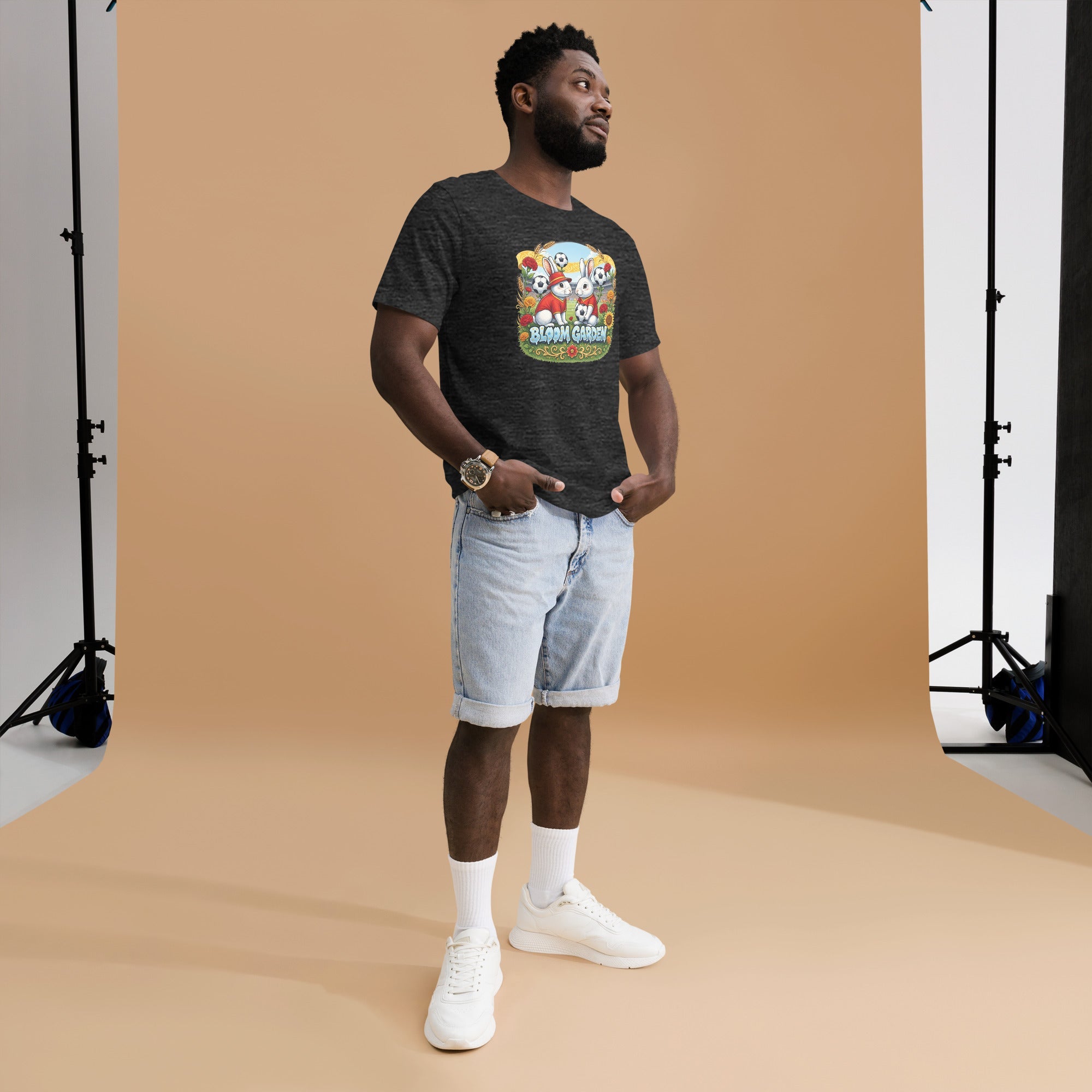 Bloom Garden Spanish Rabbit T-shirt | Spanish Fan | Canada Mexico USA 2026 | Unisex - BLOOM GARDEN
