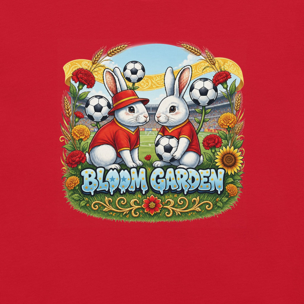 Bloom Garden Spanish Rabbit T-shirt | Spanish Fan | Canada Mexico USA 2026 | Unisex - BLOOM GARDEN