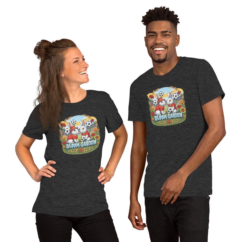 Bloom Garden Spanish Rabbit T-shirt | Spanish Fan | Canada Mexico USA 2026 | Unisex - BLOOM GARDEN