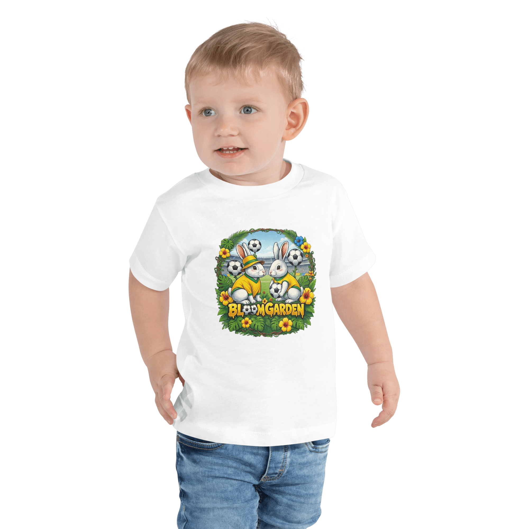 Bloom Garden World Cup Kids T-shirt – Brazil ( Toddler ) - BLOOM GARDEN