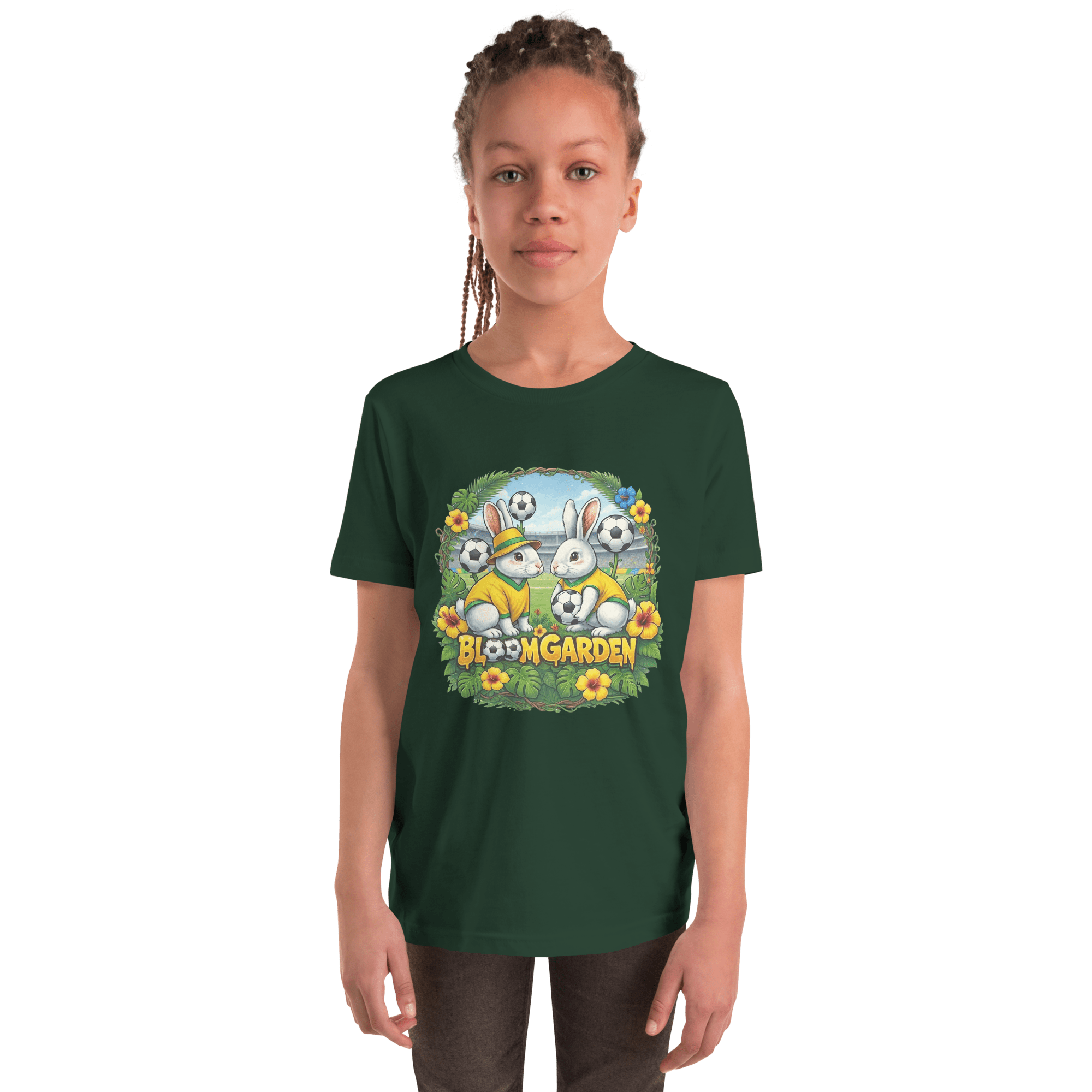 Bloom Garden World Cup Kids T-shirt – Brazil ( Youth ) - BLOOM GARDEN