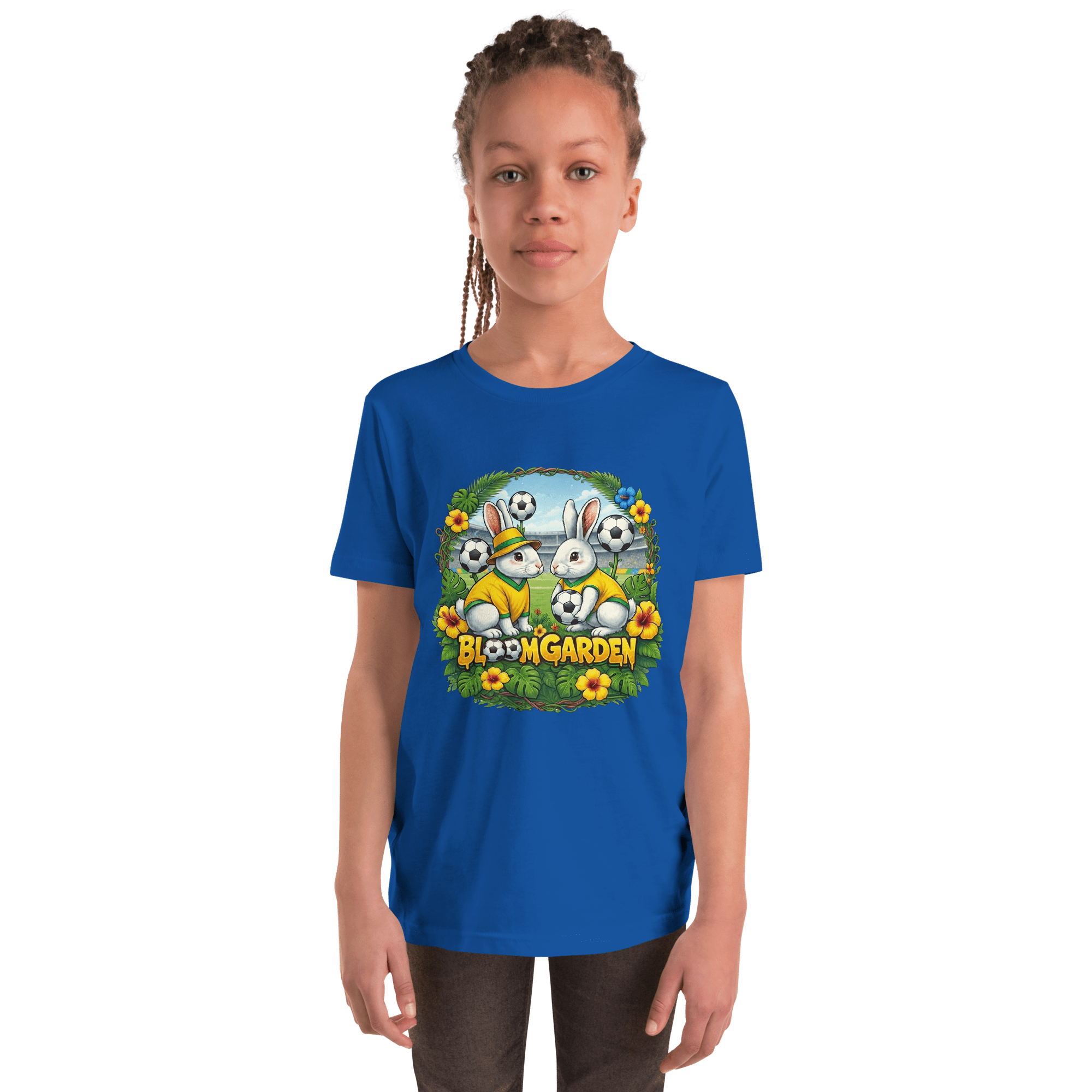 Bloom Garden World Cup Kids T-shirt – Brazil ( Youth ) - BLOOM GARDEN
