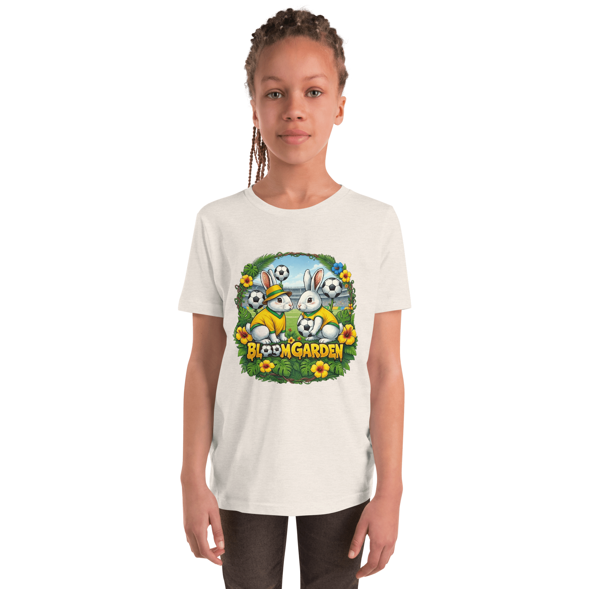 Bloom Garden World Cup Kids T-shirt – Brazil ( Youth ) - BLOOM GARDEN