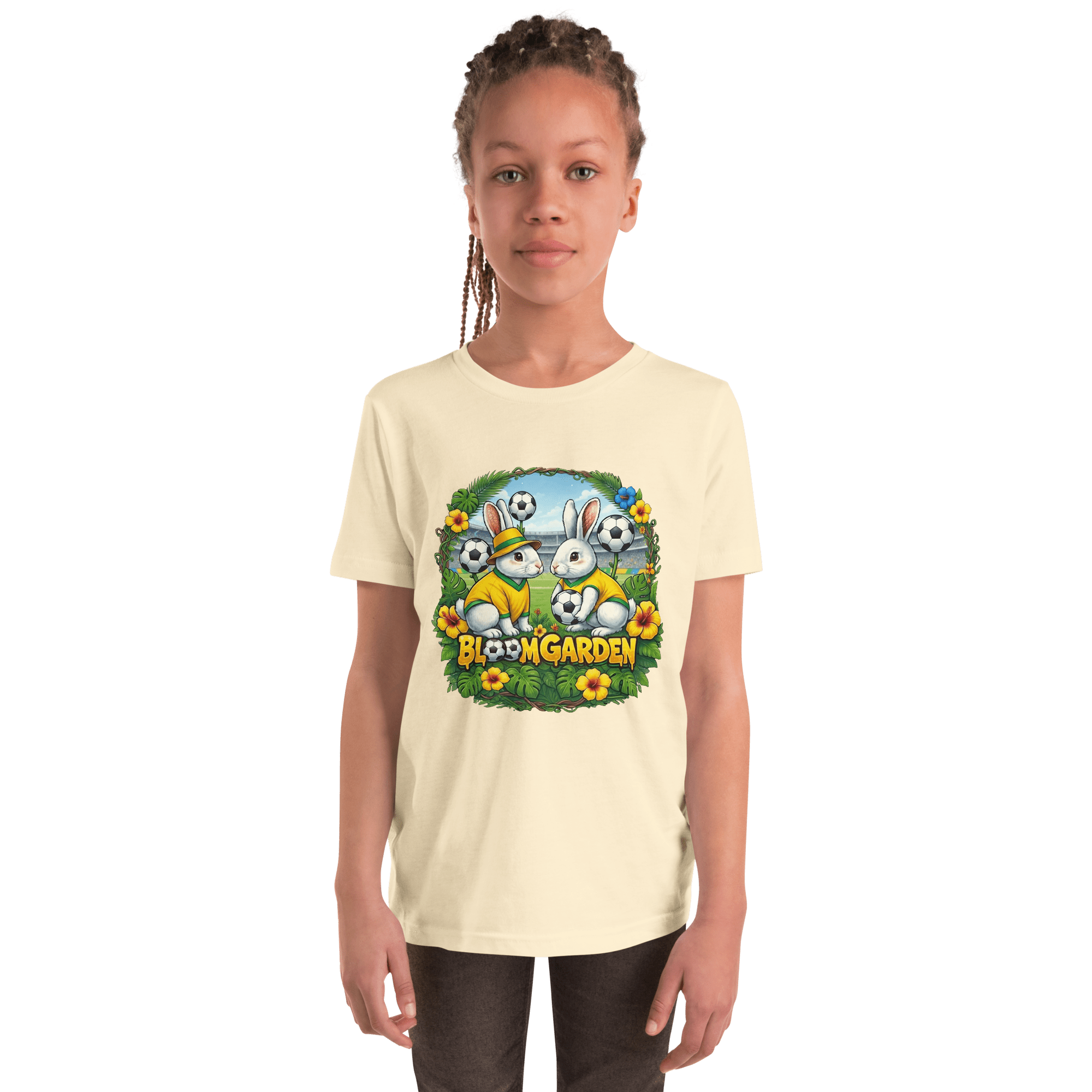 Bloom Garden World Cup Kids T-shirt – Brazil ( Youth ) - BLOOM GARDEN