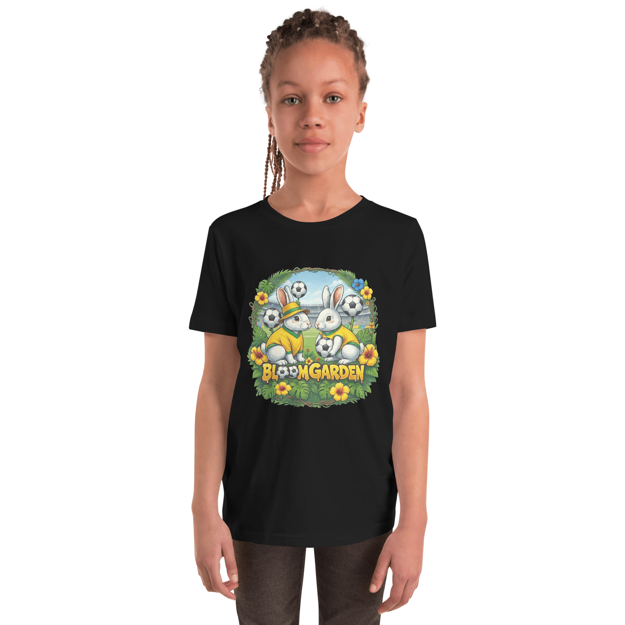 Bloom Garden World Cup Kids T-shirt – Brazil ( Youth ) - BLOOM GARDEN