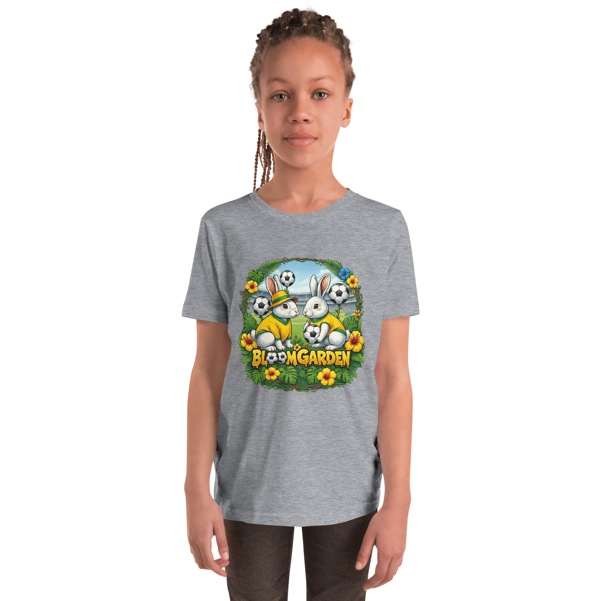 Bloom Garden World Cup Kids T-shirt – Brazil ( Youth ) - BLOOM GARDEN