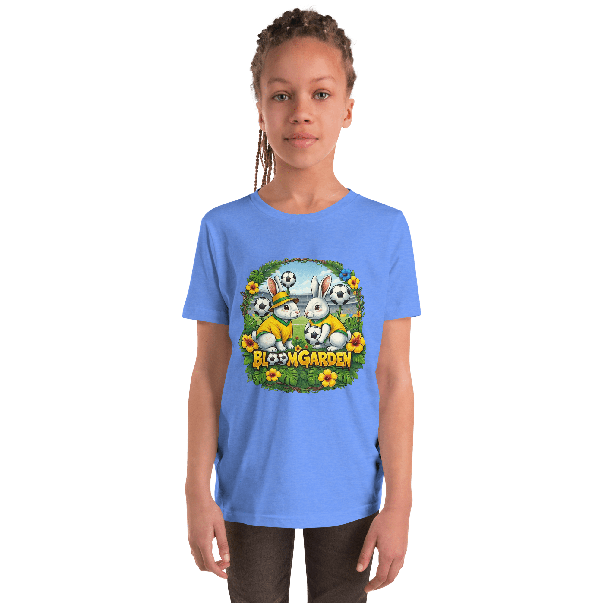 Bloom Garden World Cup Kids T-shirt – Brazil ( Youth ) - BLOOM GARDEN