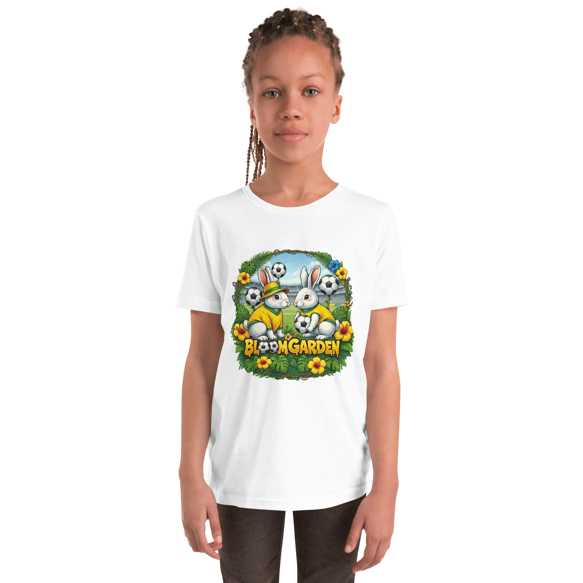 Bloom Garden World Cup Kids T-shirt – Brazil ( Youth ) - BLOOM GARDEN