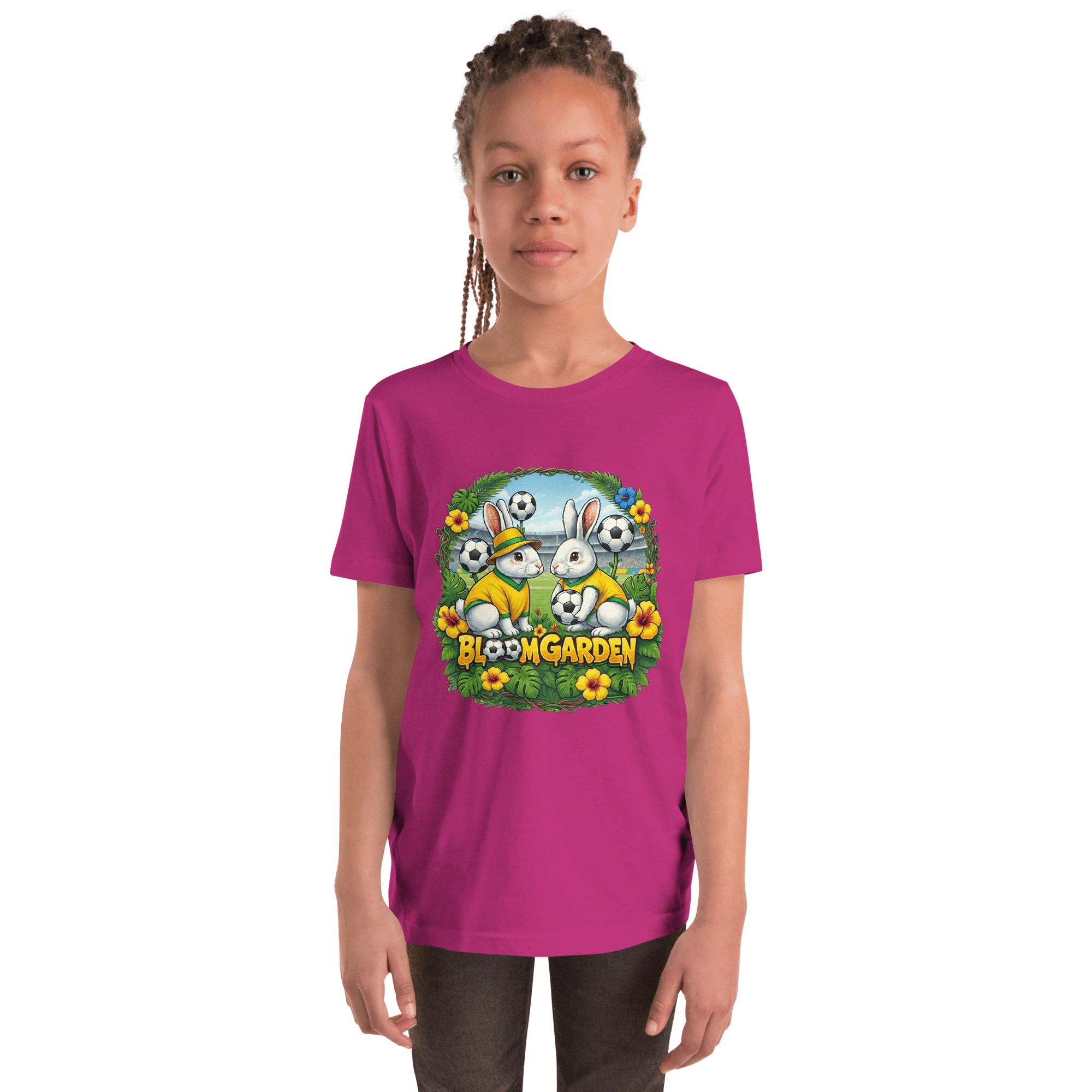 Bloom Garden World Cup Kids T-shirt – Brazil ( Youth ) - BLOOM GARDEN