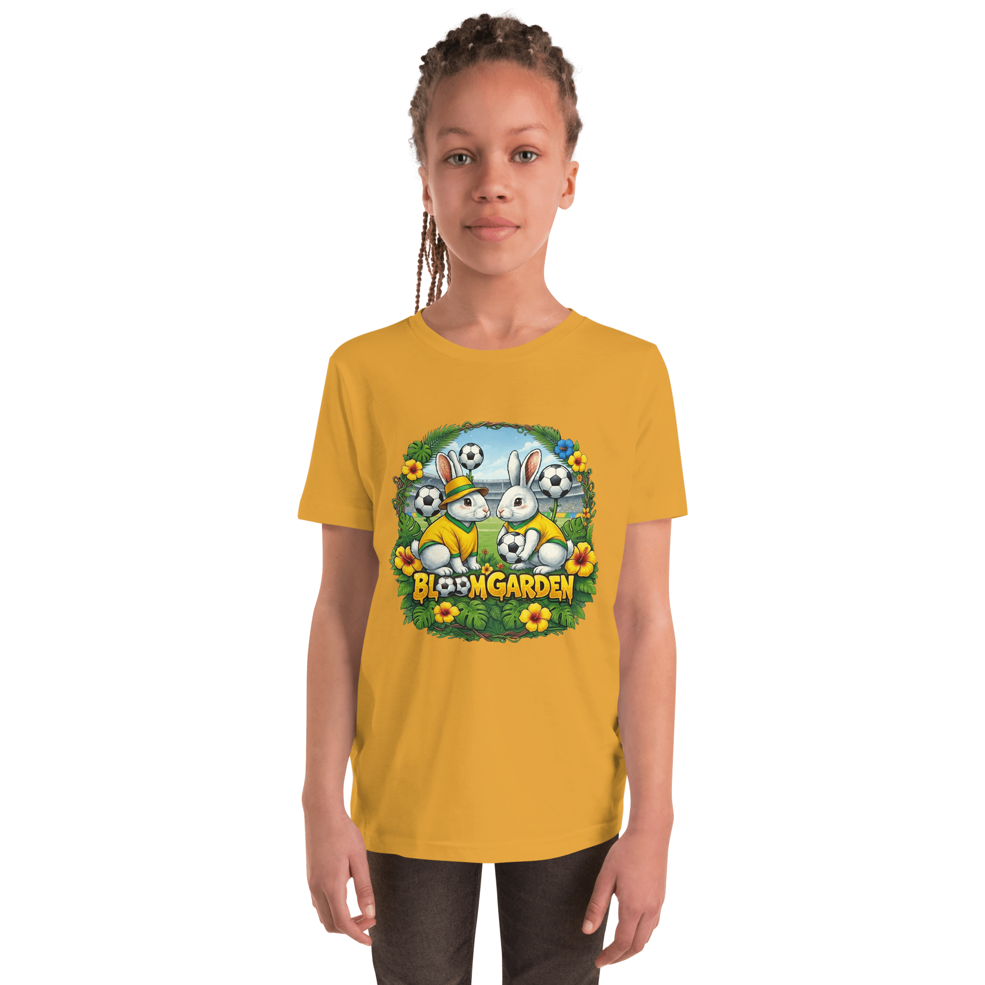 Bloom Garden World Cup Kids T-shirt – Brazil ( Youth ) - BLOOM GARDEN