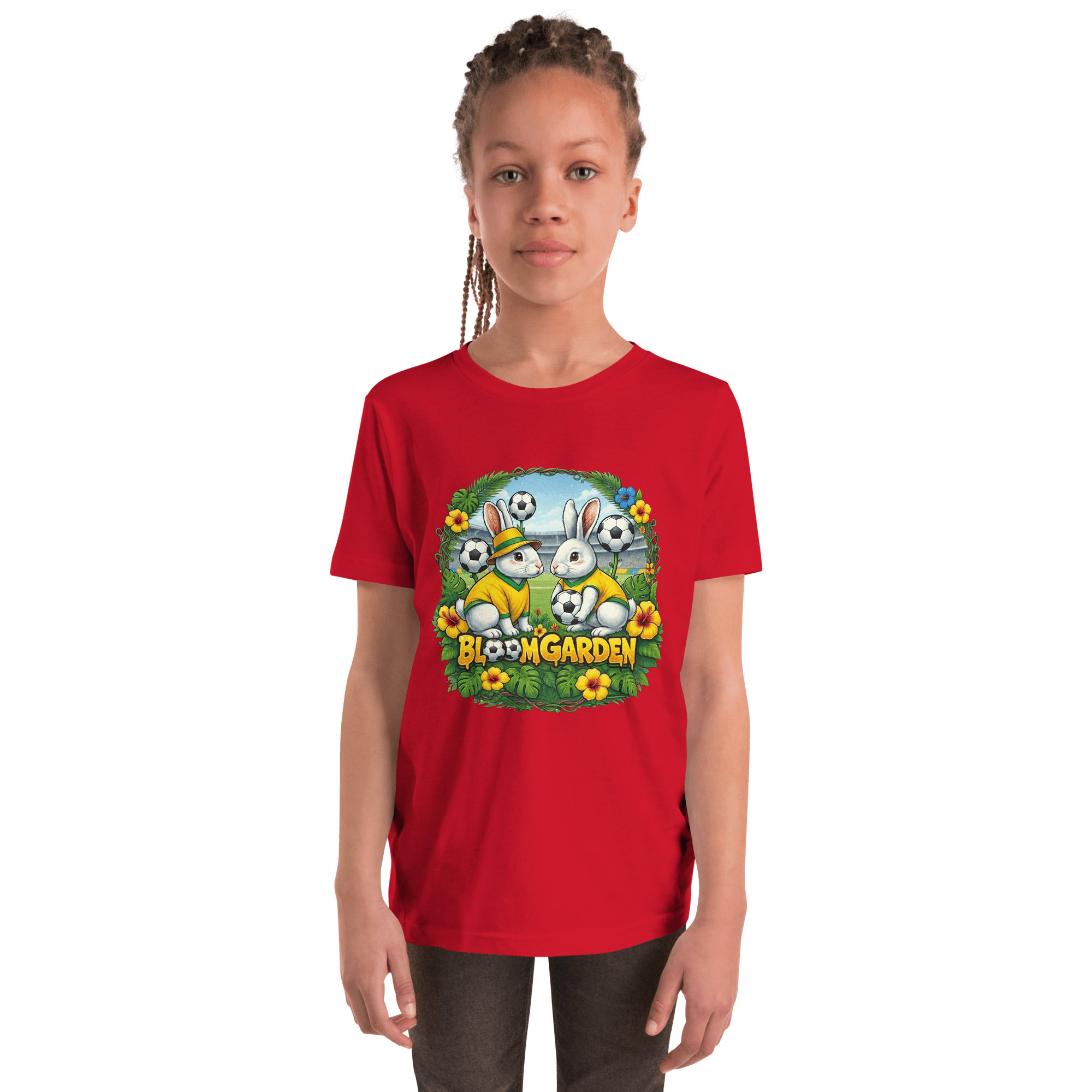 Bloom Garden World Cup Kids T-shirt – Brazil ( Youth ) - BLOOM GARDEN