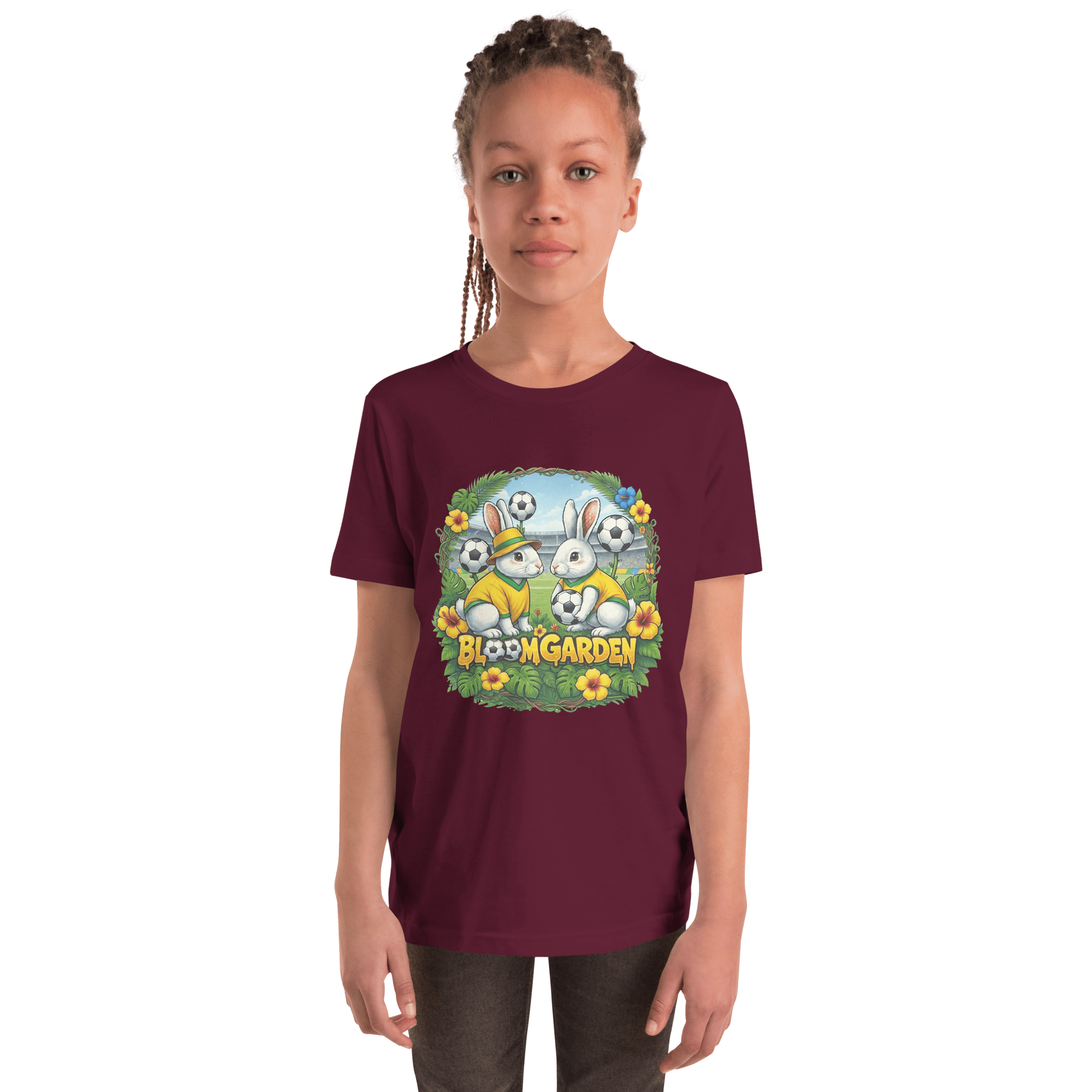 Bloom Garden World Cup Kids T-shirt – Brazil ( Youth ) - BLOOM GARDEN