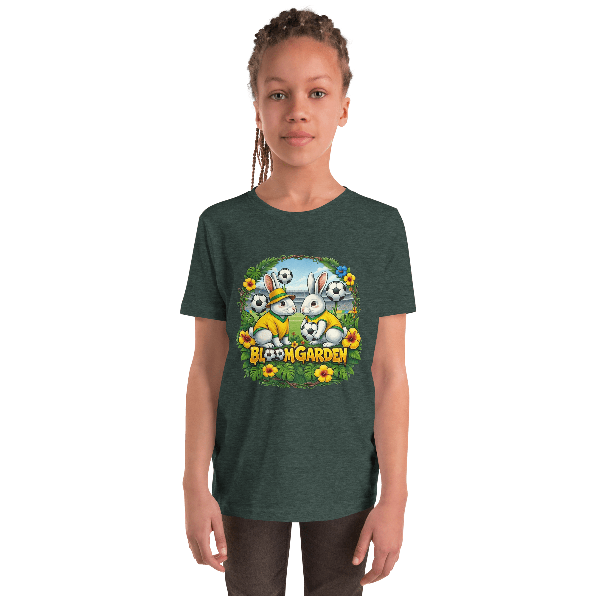 Bloom Garden World Cup Kids T-shirt – Brazil ( Youth ) - BLOOM GARDEN