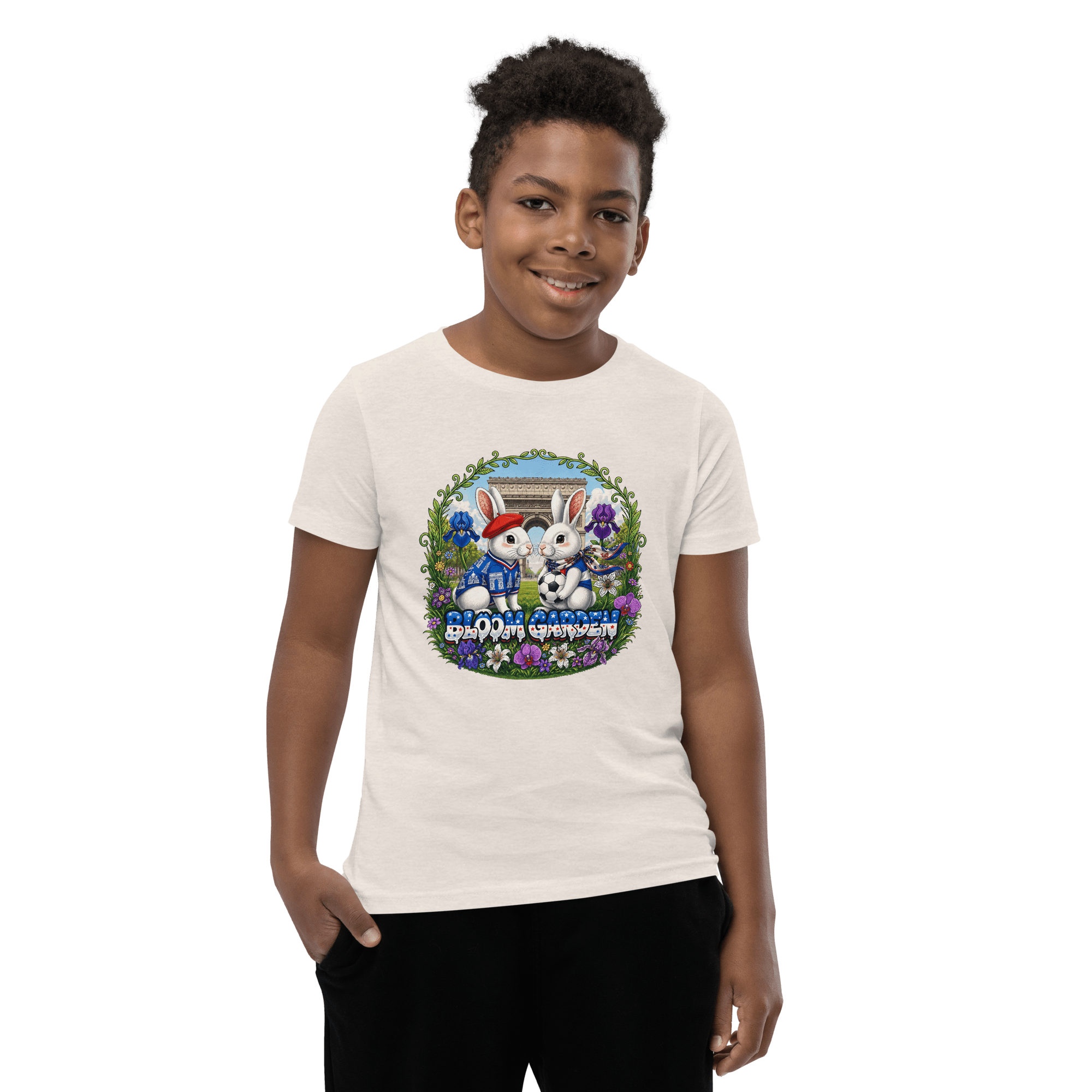 Bloom Garden World Cup Kids T-shirt – France ( Youth ) - BLOOM GARDEN