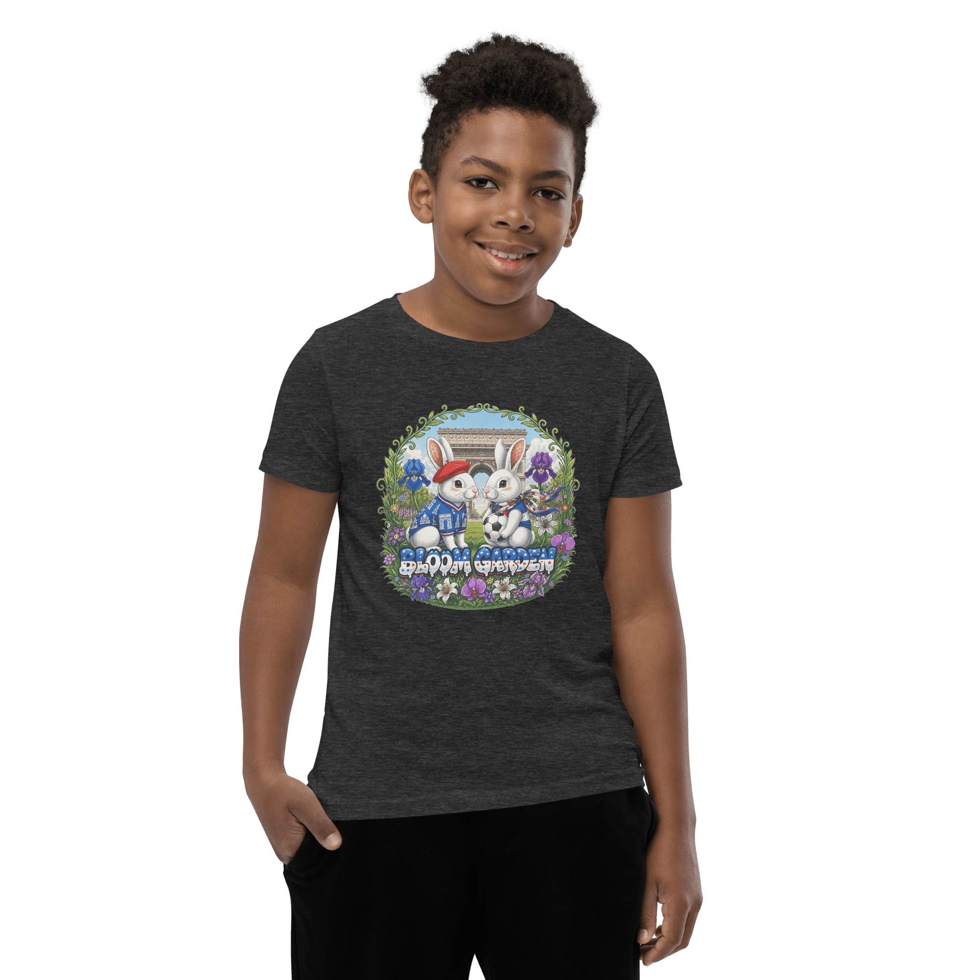 Bloom Garden World Cup Kids T-shirt – France ( Youth ) - BLOOM GARDEN