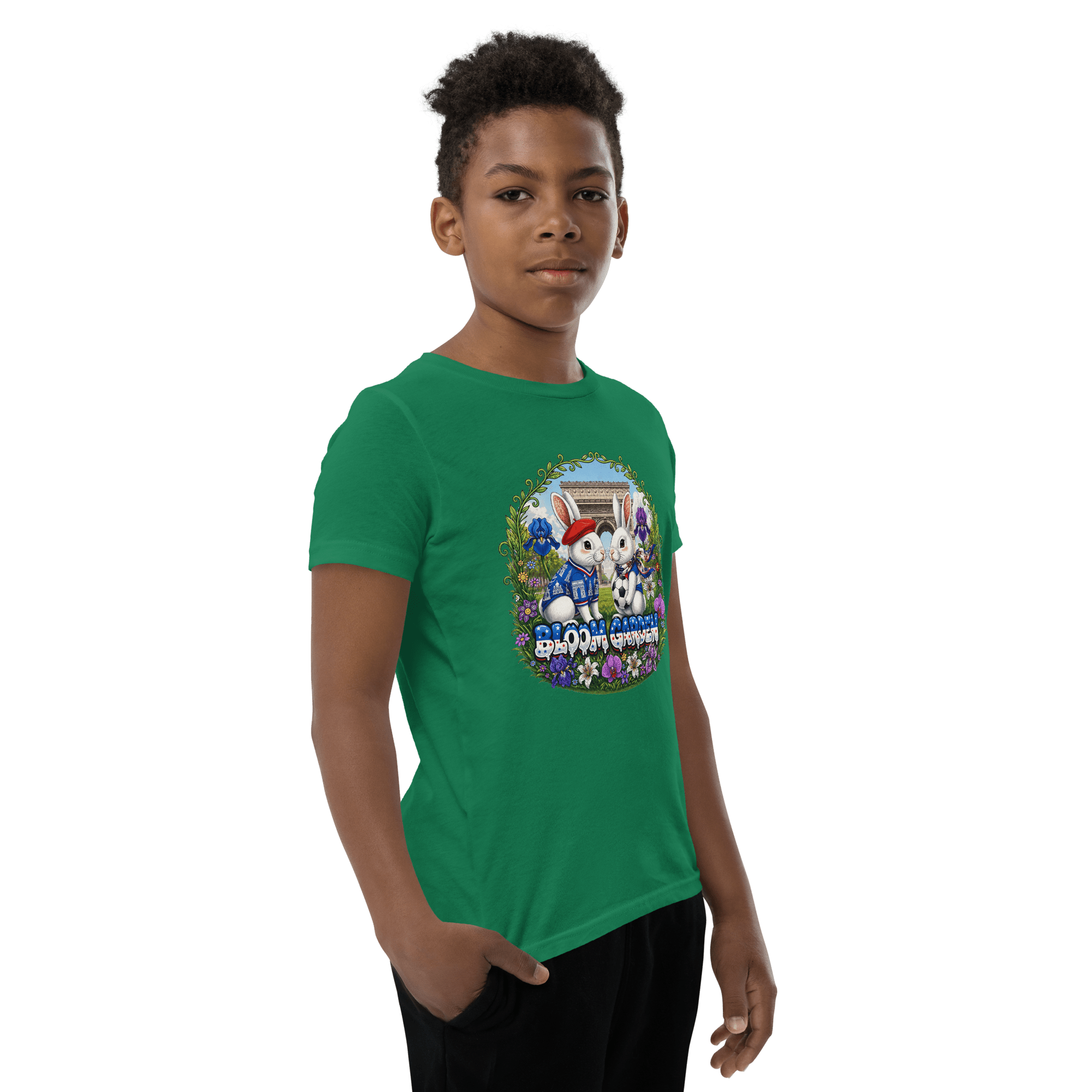 Bloom Garden World Cup Kids T-shirt – France ( Youth ) - BLOOM GARDEN