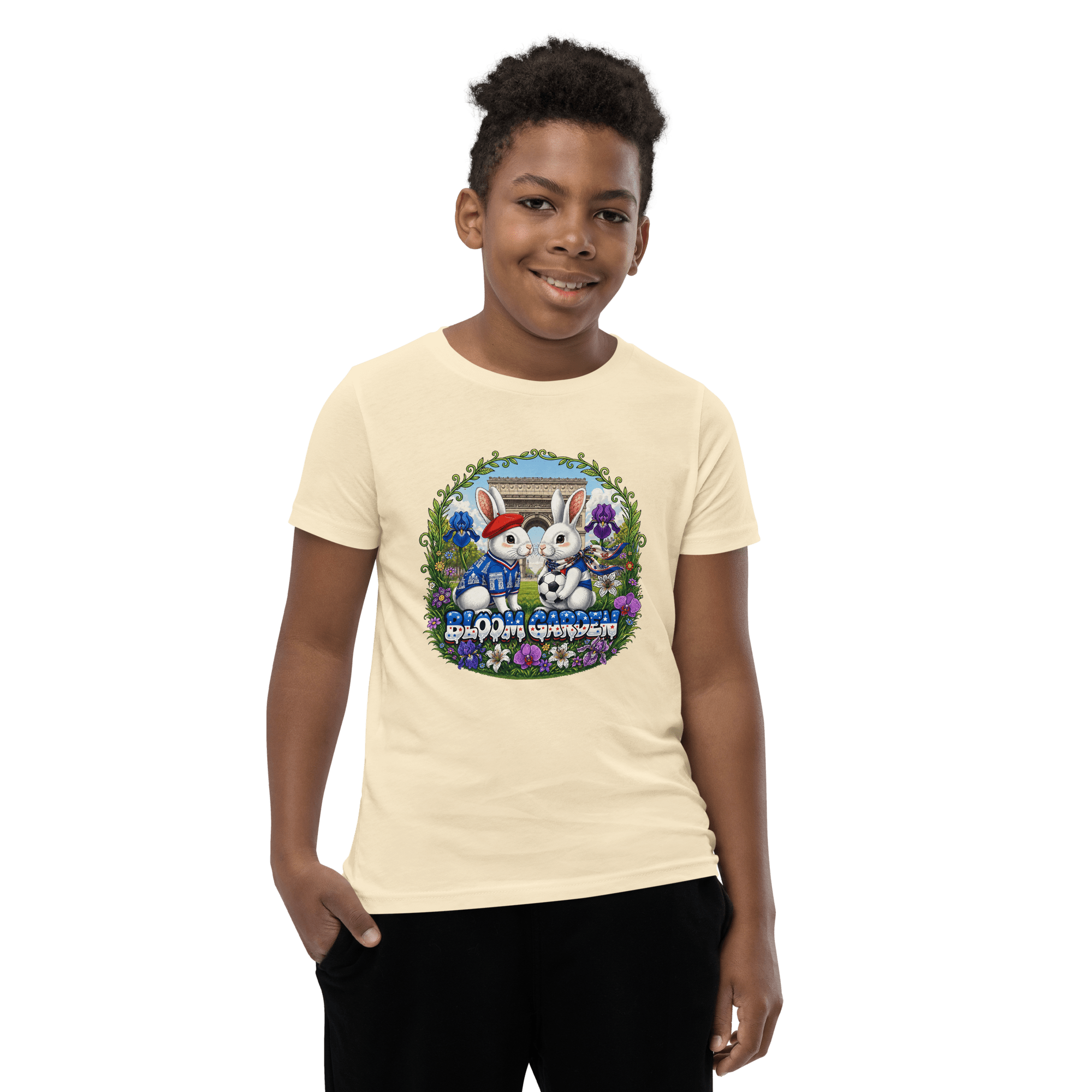 Bloom Garden World Cup Kids T-shirt – France ( Youth ) - BLOOM GARDEN