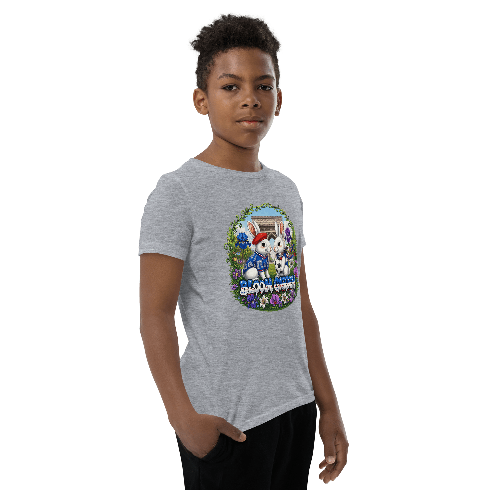 Bloom Garden World Cup Kids T-shirt – France ( Youth ) - BLOOM GARDEN