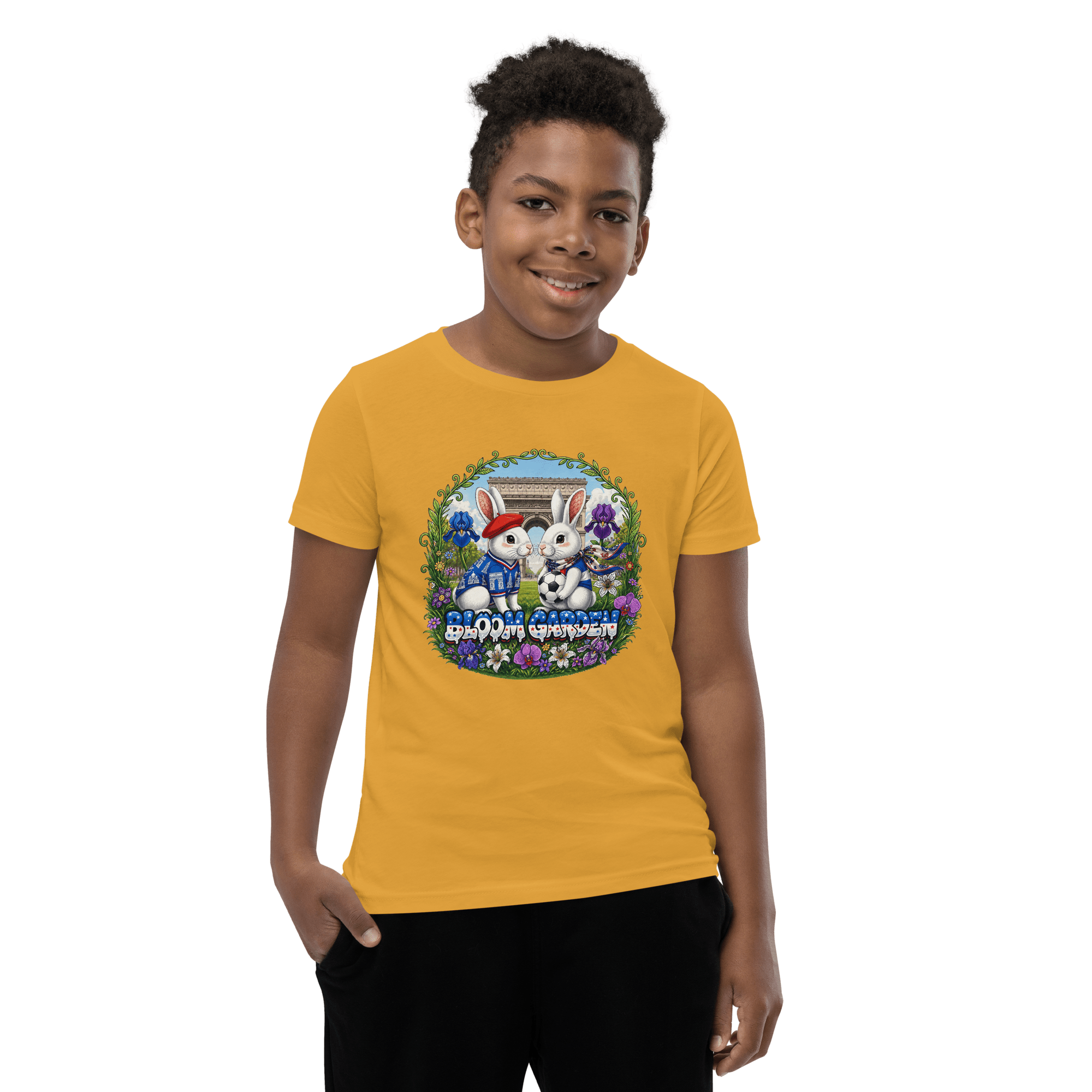 Bloom Garden World Cup Kids T-shirt – France ( Youth ) - BLOOM GARDEN