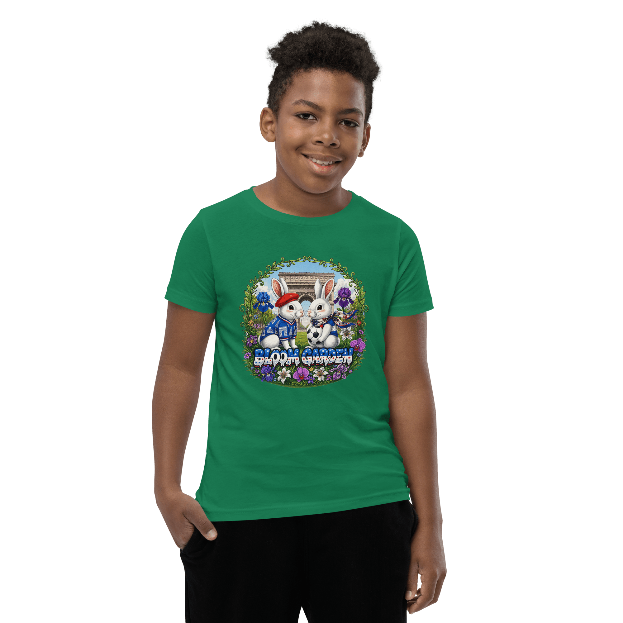 Bloom Garden World Cup Kids T-shirt – France ( Youth ) - BLOOM GARDEN