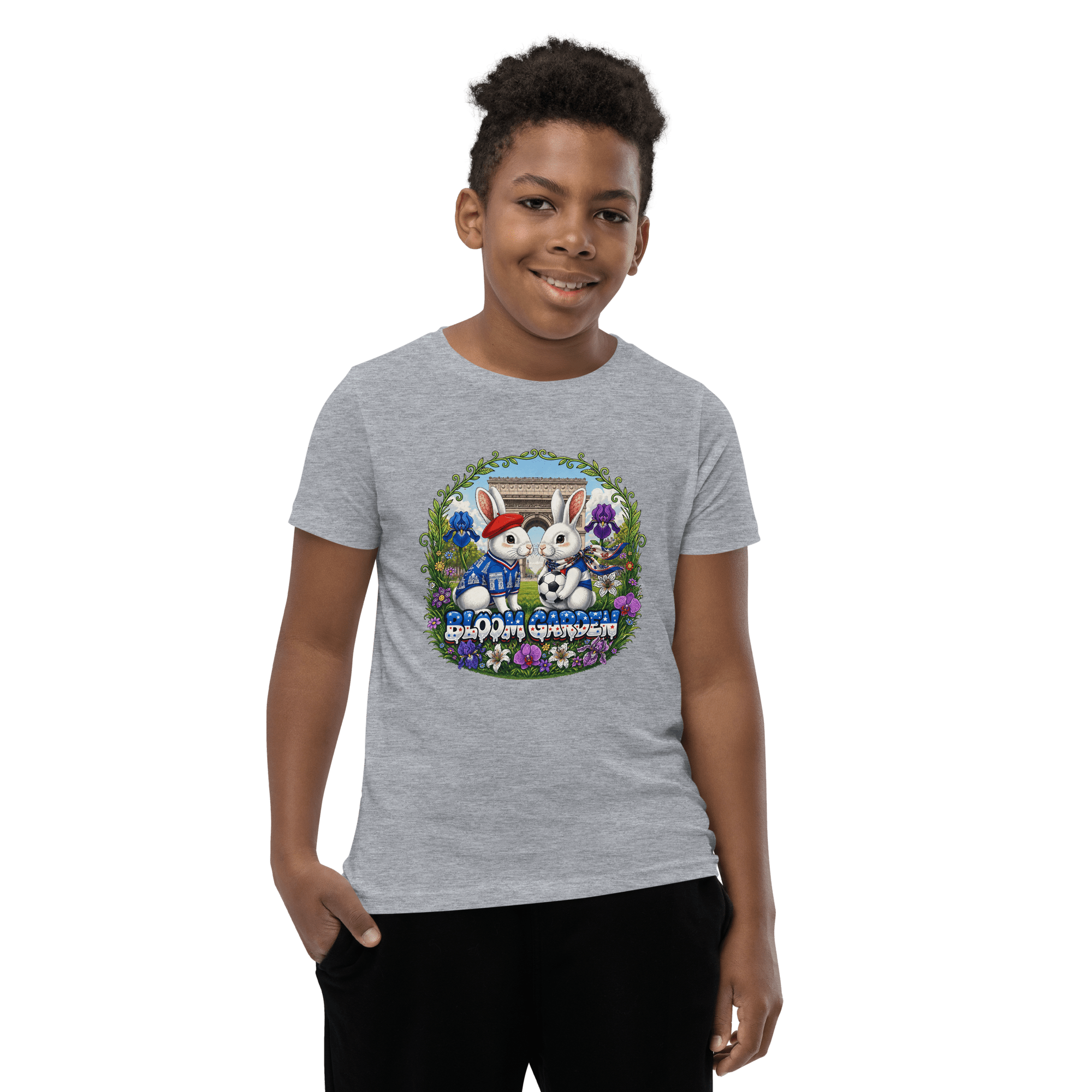 Bloom Garden World Cup Kids T-shirt – France ( Youth ) - BLOOM GARDEN
