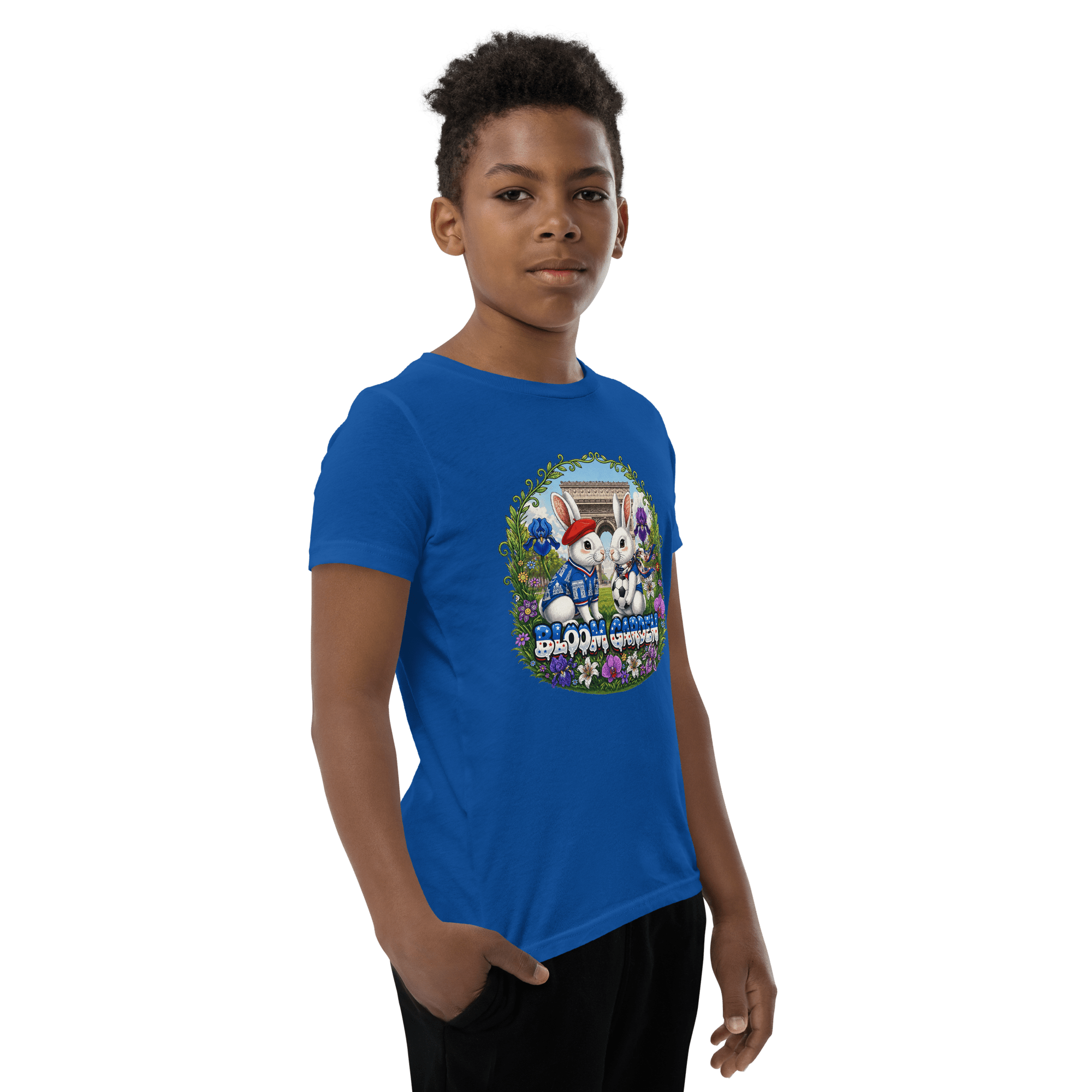 Bloom Garden World Cup Kids T-shirt – France ( Youth ) - BLOOM GARDEN