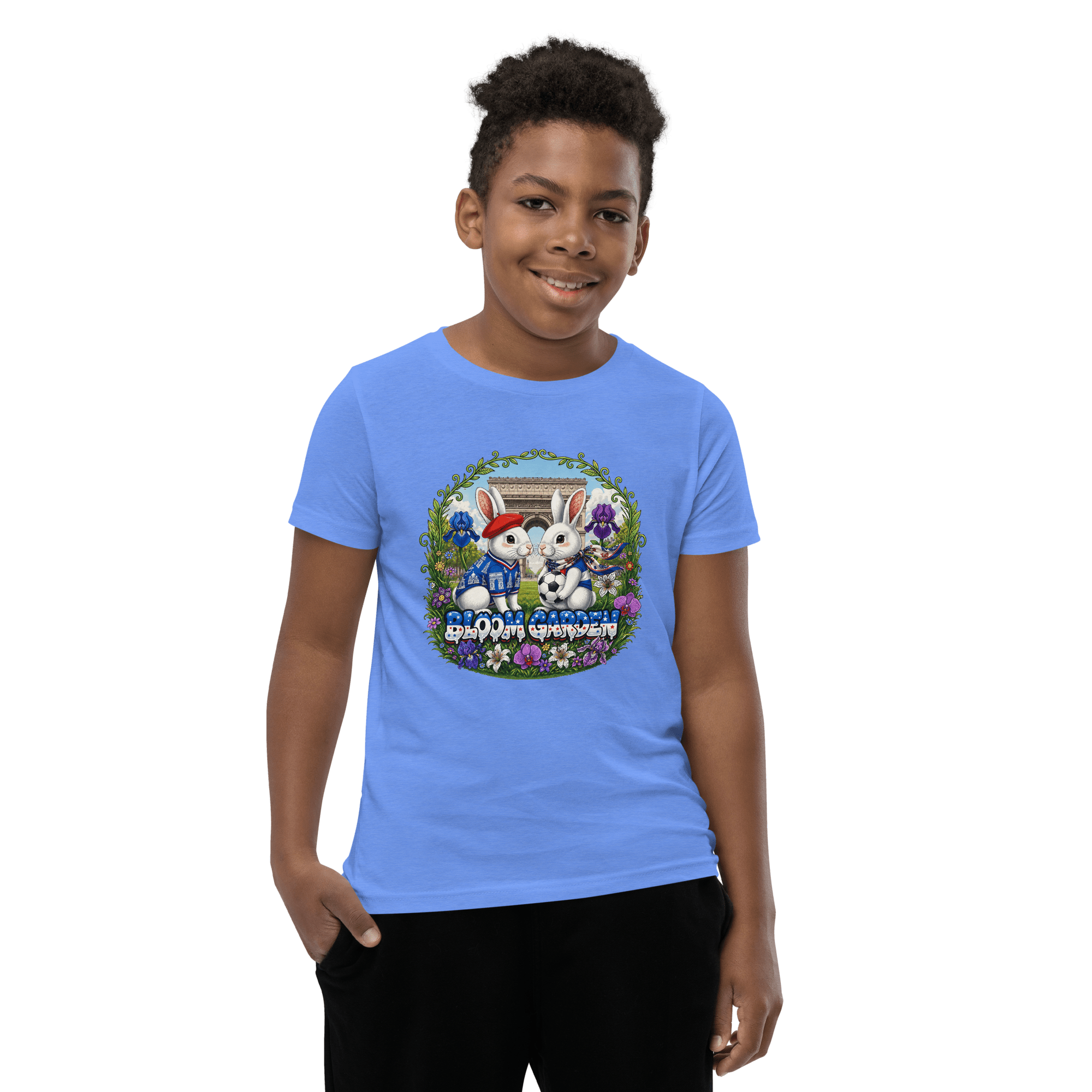Bloom Garden World Cup Kids T-shirt – France ( Youth ) - BLOOM GARDEN