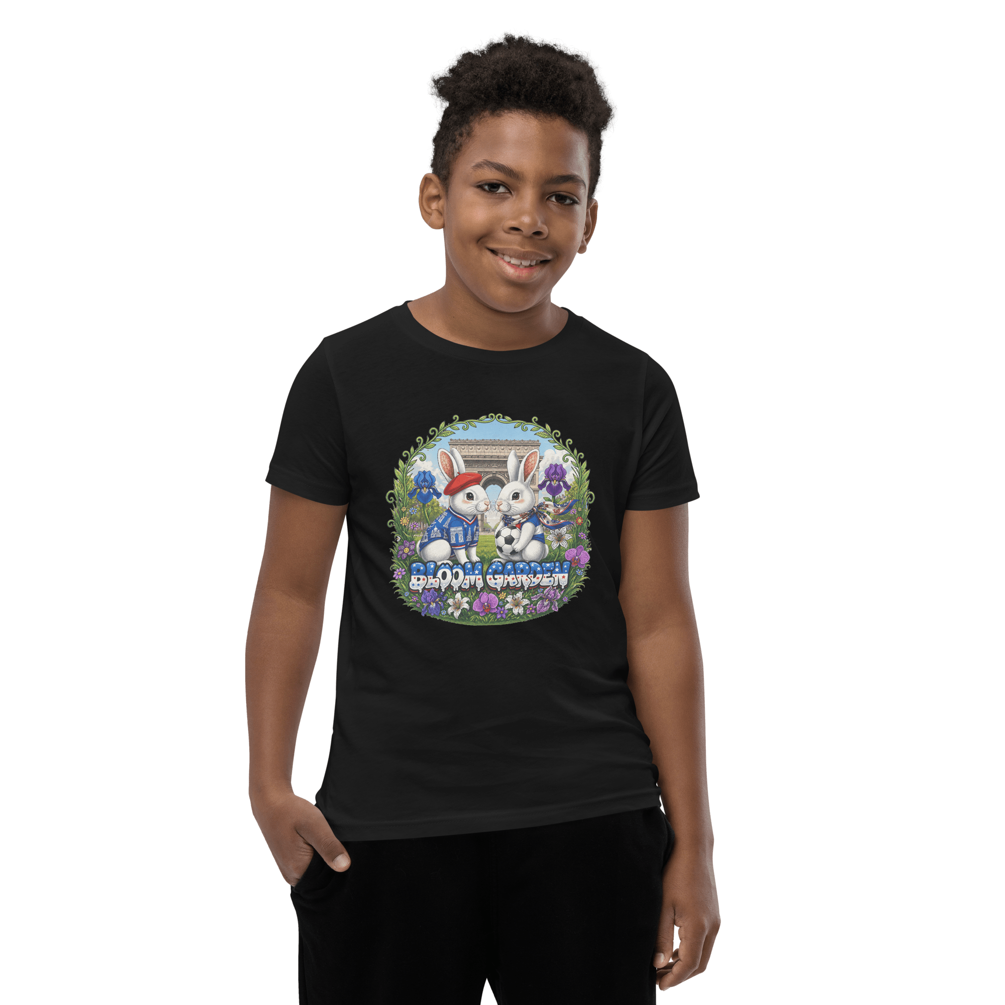 Bloom Garden World Cup Kids T-shirt – France ( Youth ) - BLOOM GARDEN