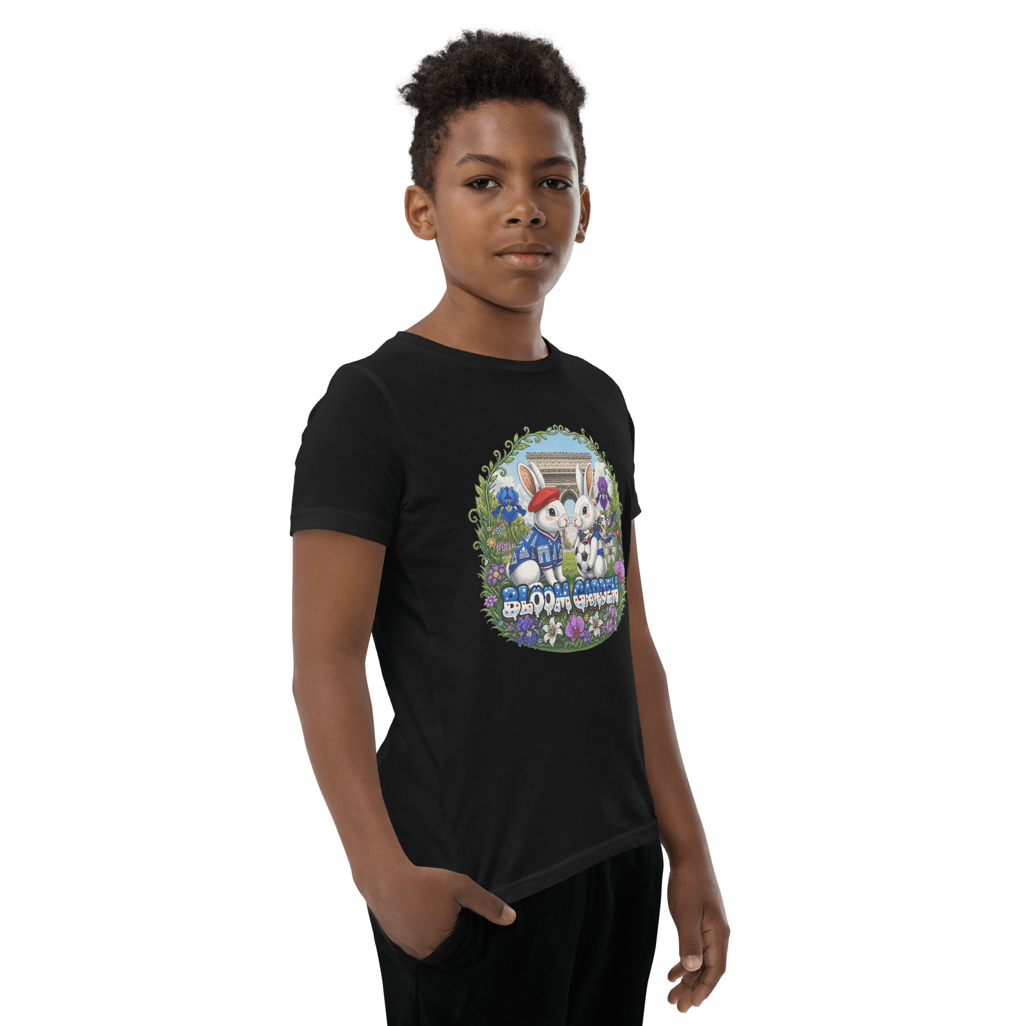Bloom Garden World Cup Kids T-shirt – France ( Youth ) - BLOOM GARDEN