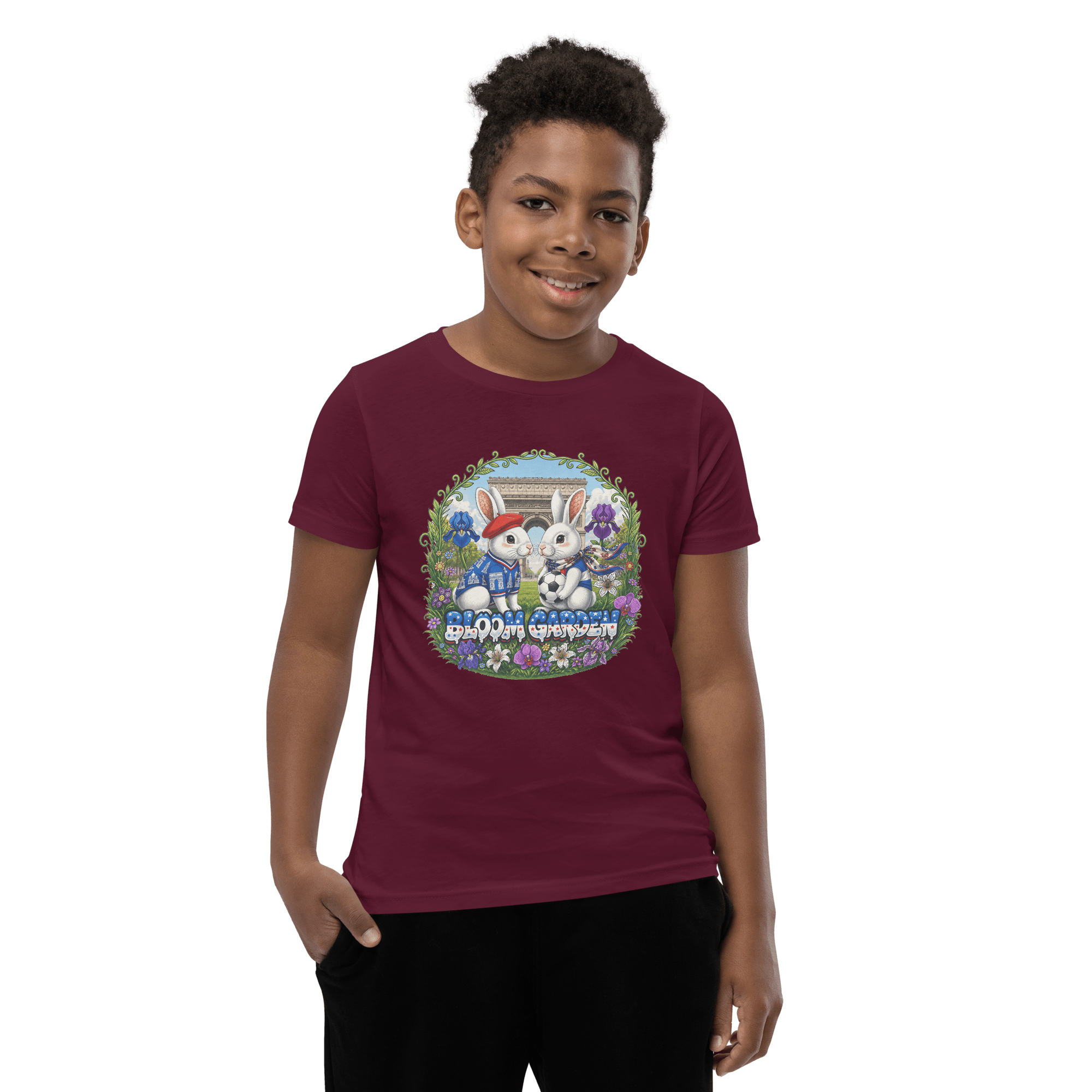 Bloom Garden World Cup Kids T-shirt – France ( Youth ) - BLOOM GARDEN