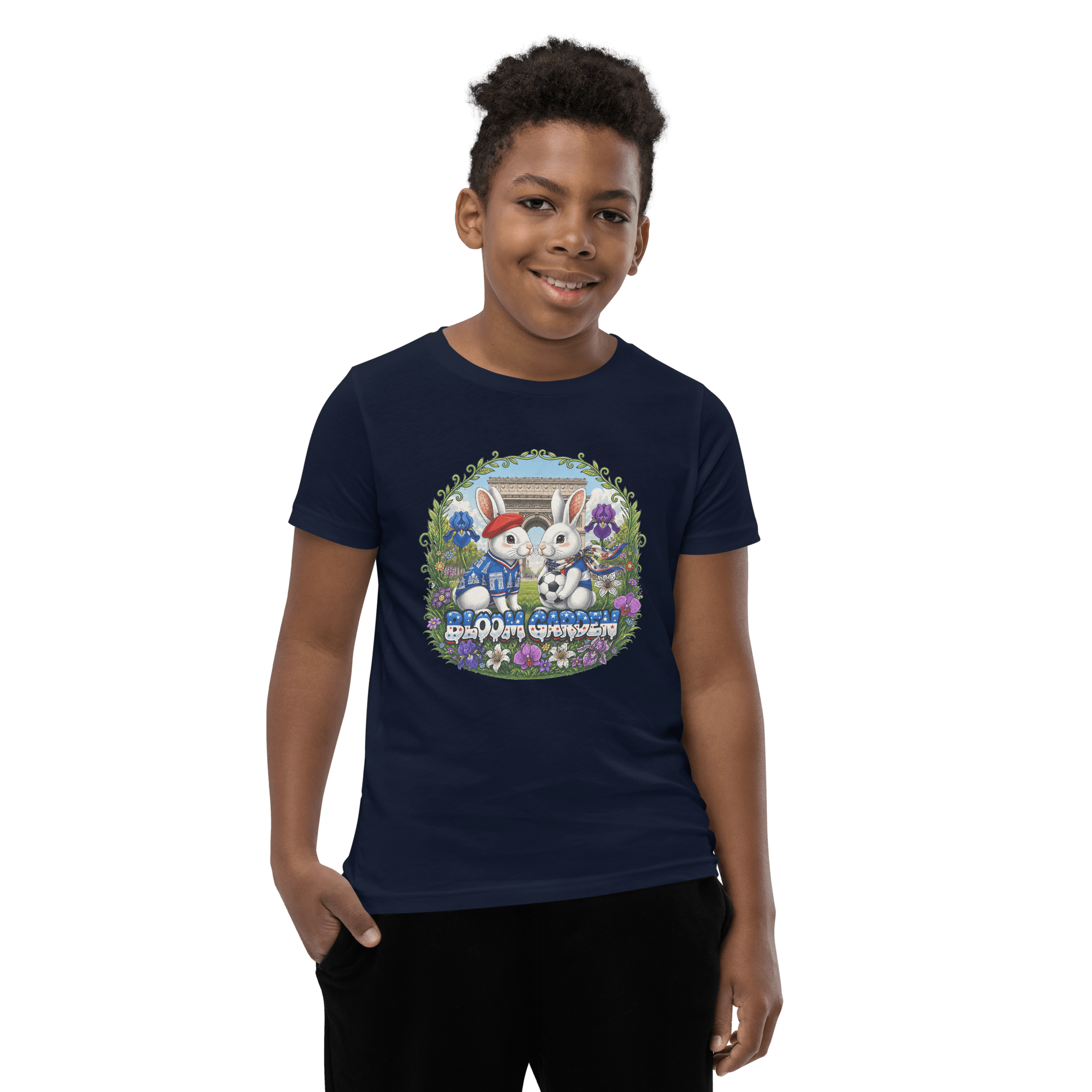 Bloom Garden World Cup Kids T-shirt – France ( Youth ) - BLOOM GARDEN