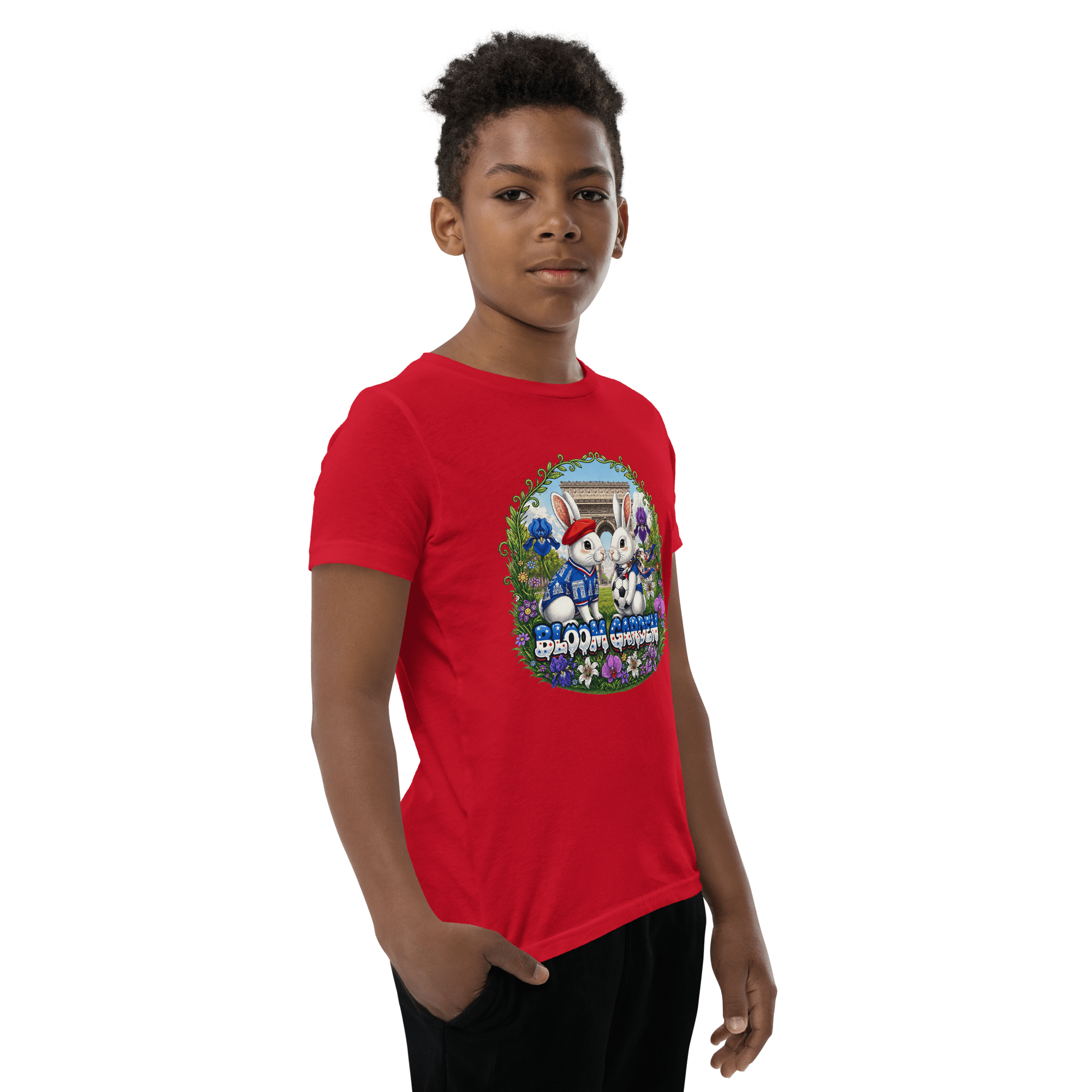 Bloom Garden World Cup Kids T-shirt – France ( Youth ) - BLOOM GARDEN