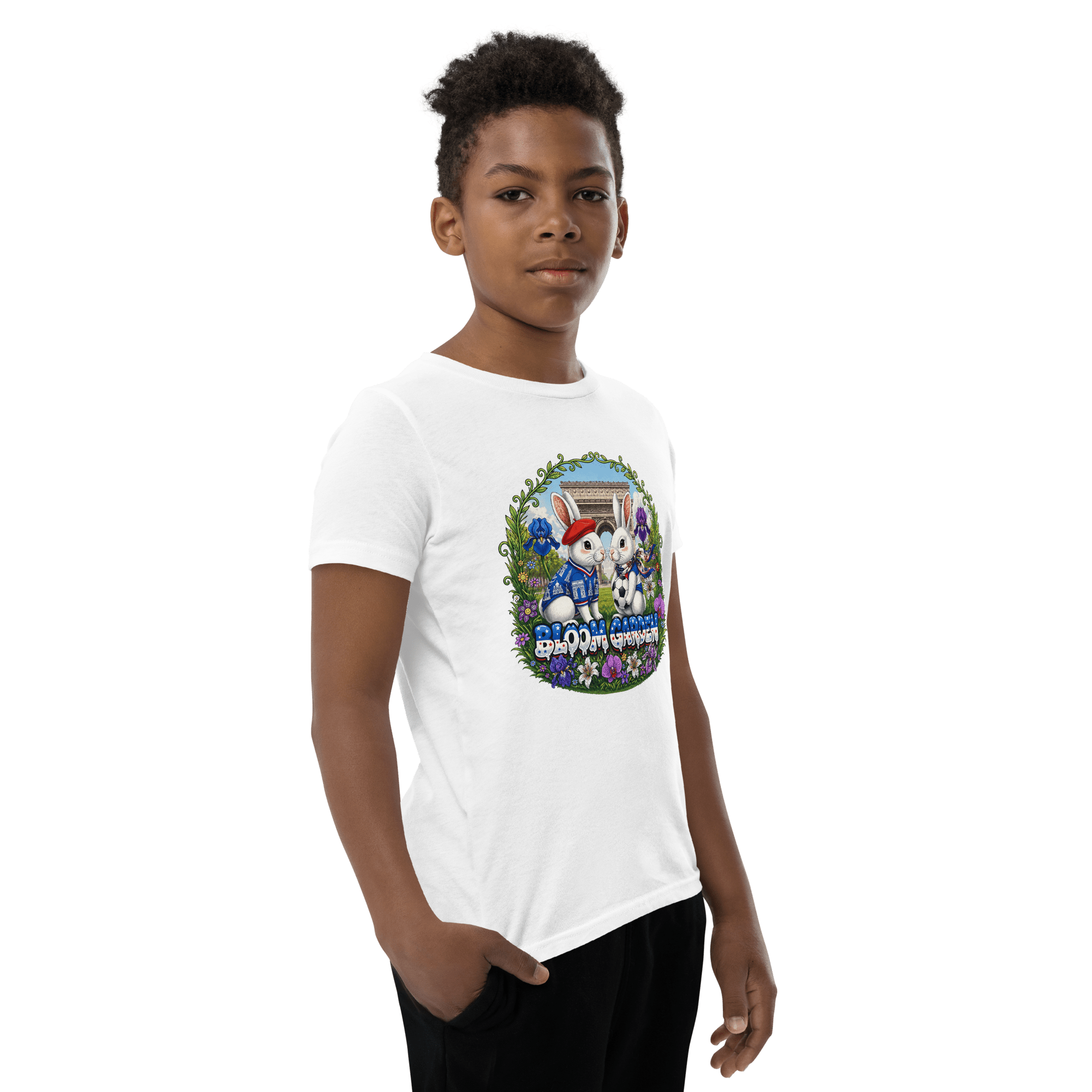 Bloom Garden World Cup Kids T-shirt – France ( Youth ) - BLOOM GARDEN