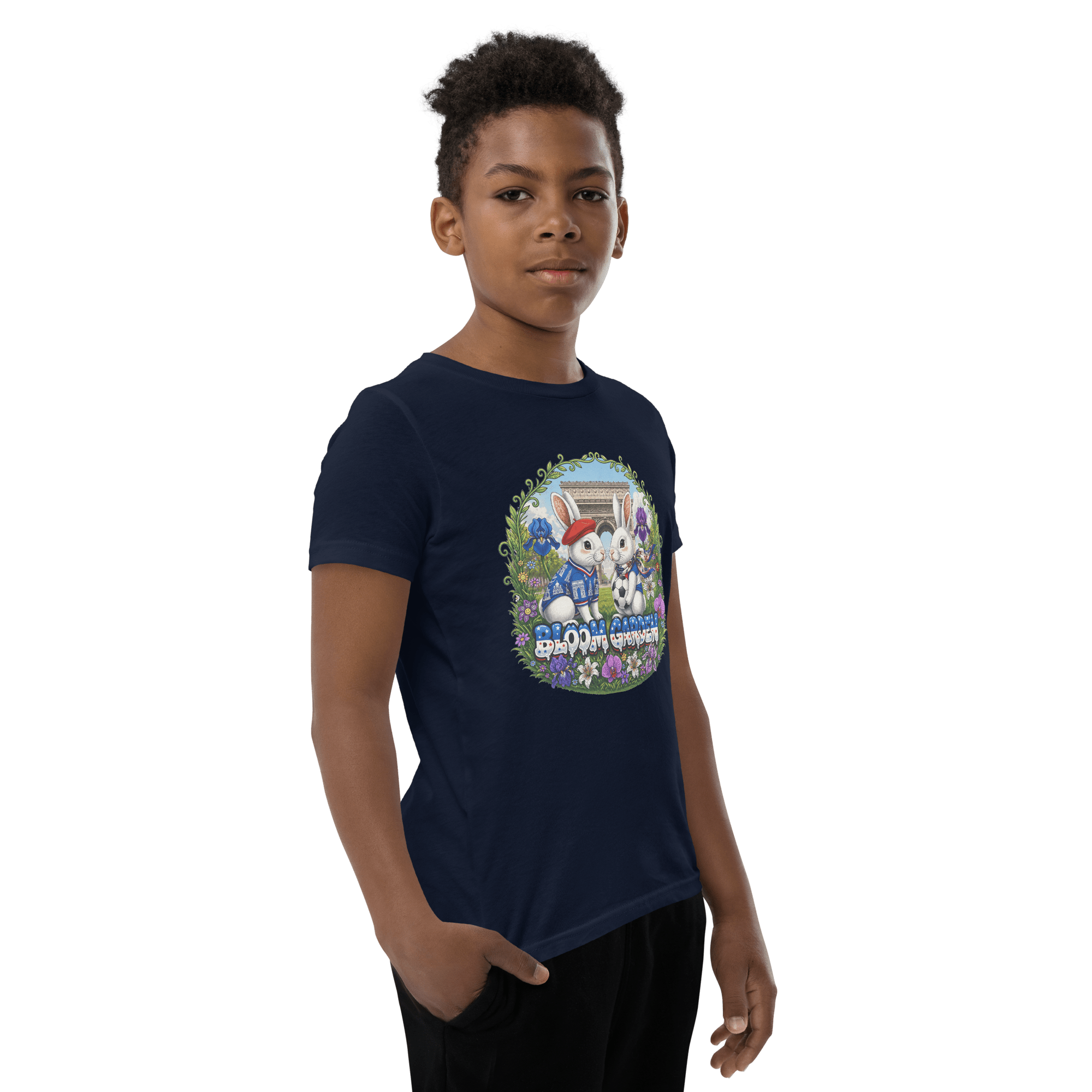 Bloom Garden World Cup Kids T-shirt – France ( Youth ) - BLOOM GARDEN