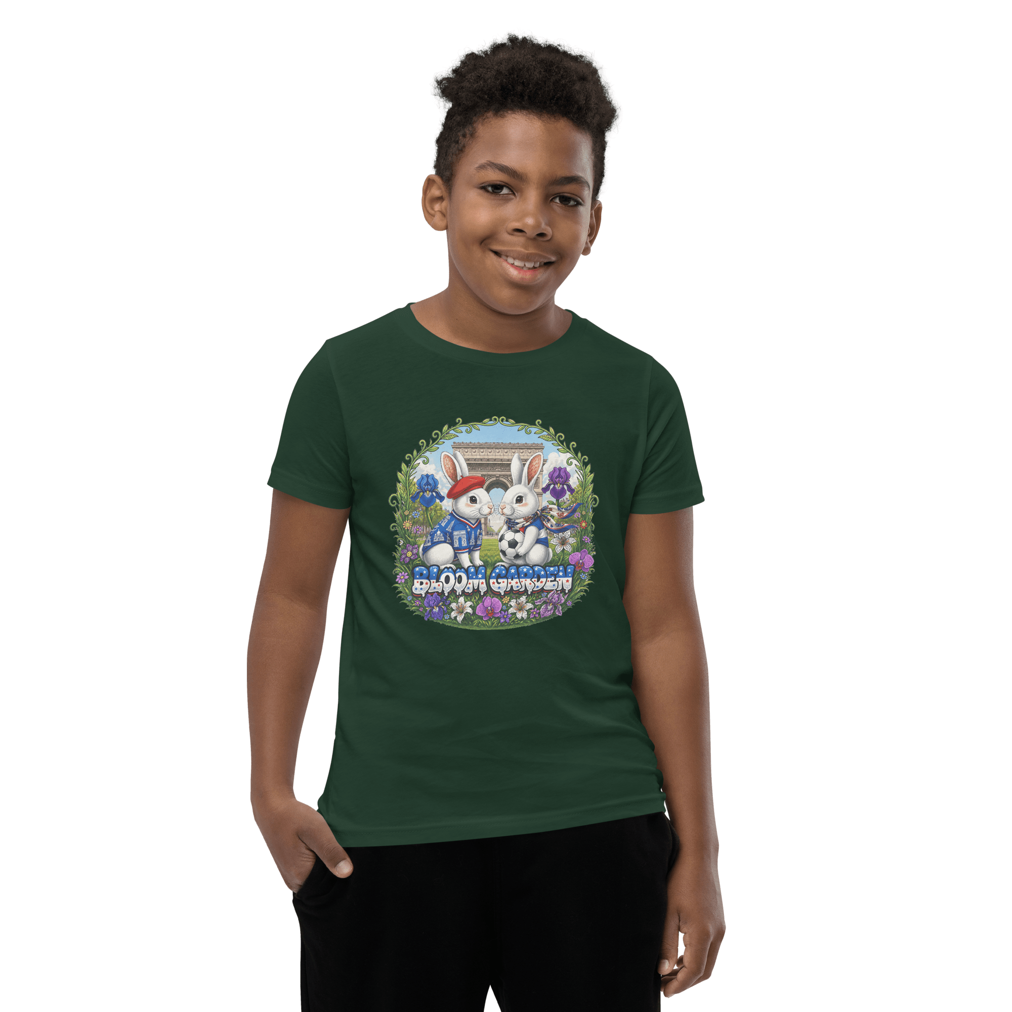 Bloom Garden World Cup Kids T-shirt – France ( Youth ) - BLOOM GARDEN