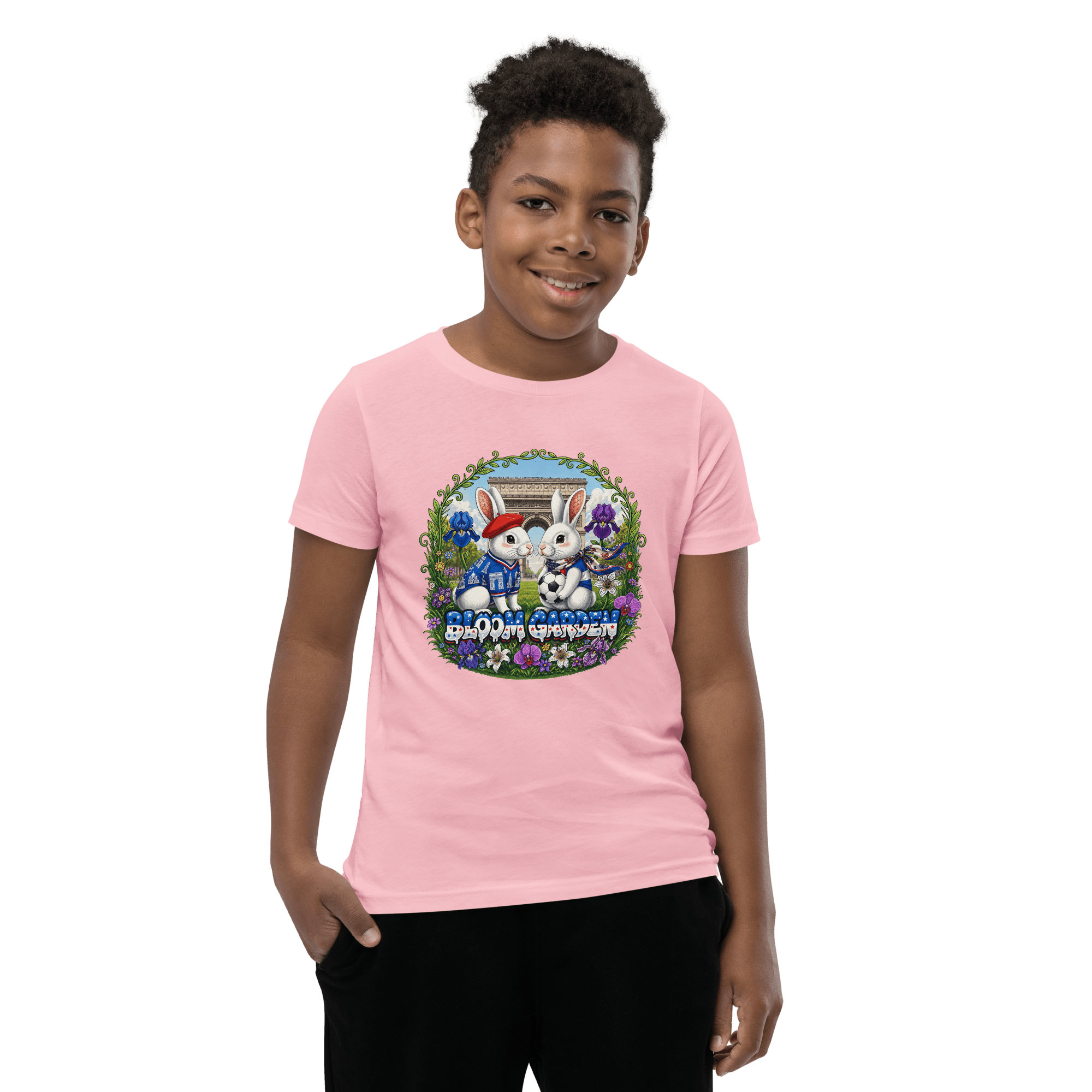 Bloom Garden World Cup Kids T-shirt – France ( Youth ) - BLOOM GARDEN