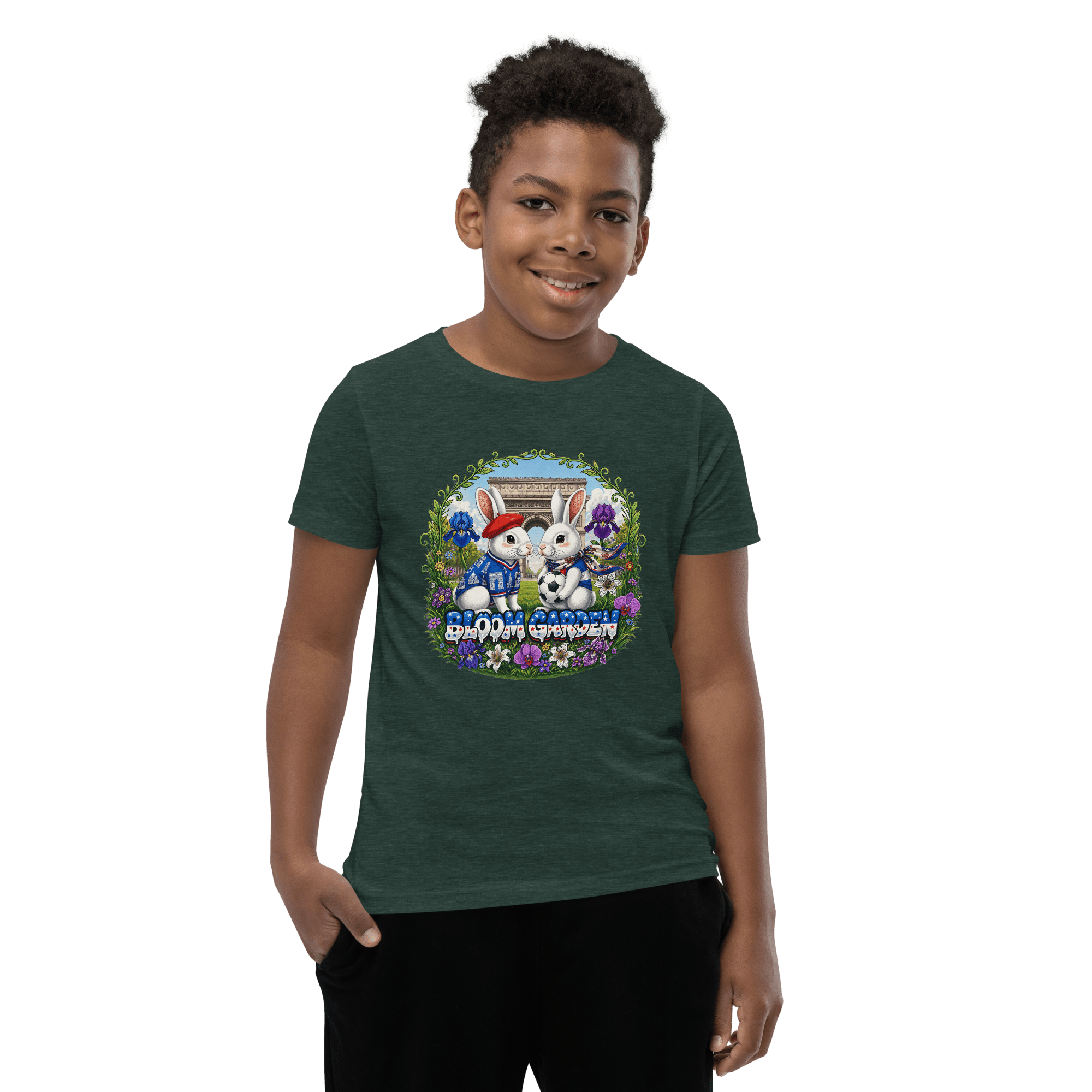 Bloom Garden World Cup Kids T-shirt – France ( Youth ) - BLOOM GARDEN
