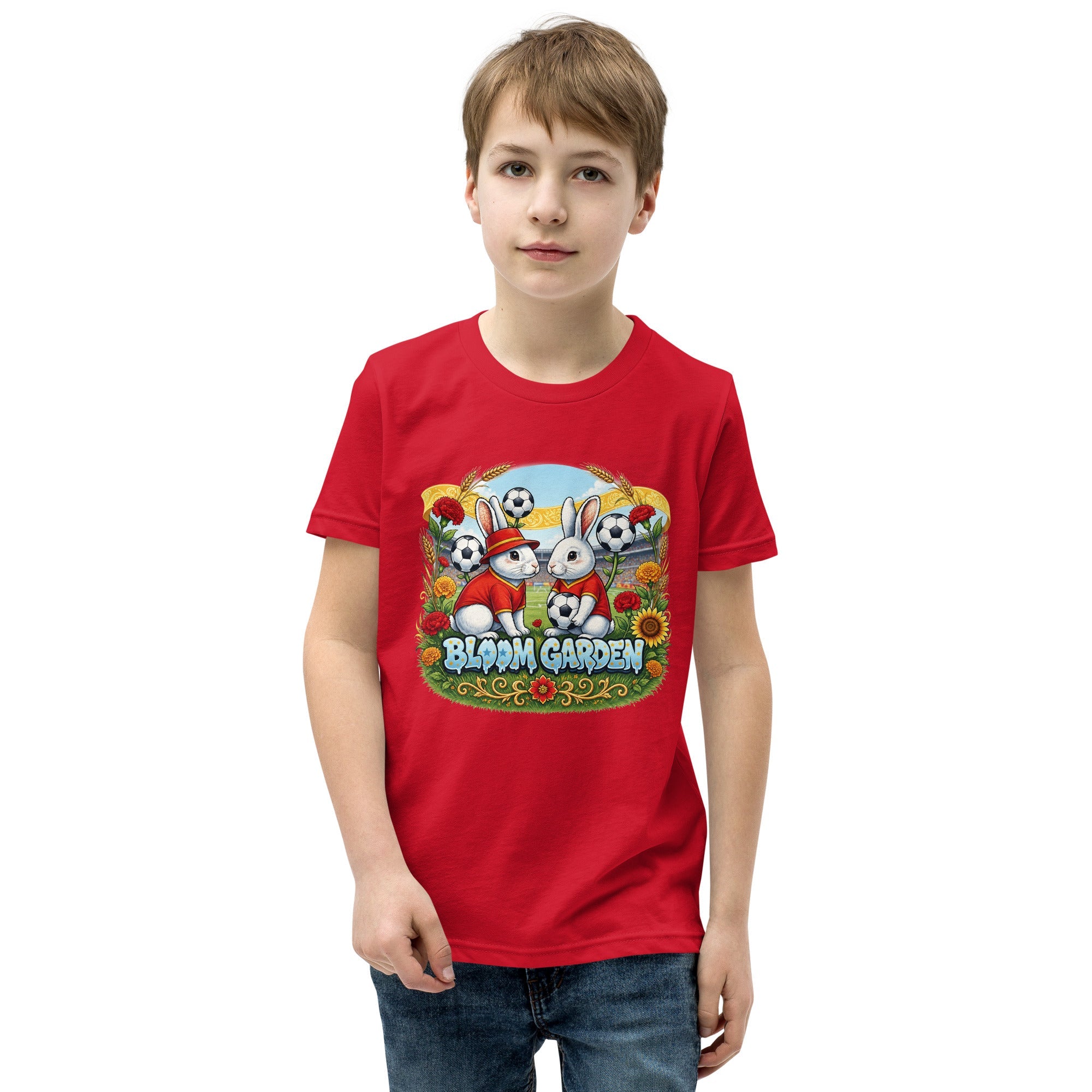 Bloom Garden World Cup Kids T-shirt – Spain ( Youth ) - BLOOM GARDEN