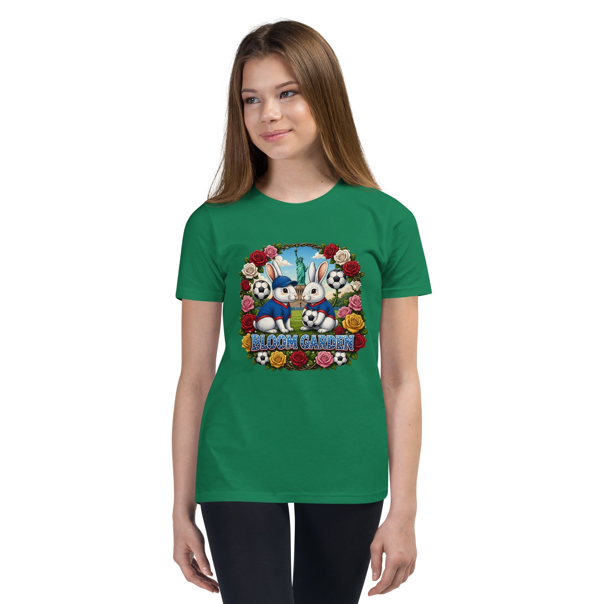 Bloom Garden World Cup Kids T-shirt – USA (Youth) - BLOOM GARDEN