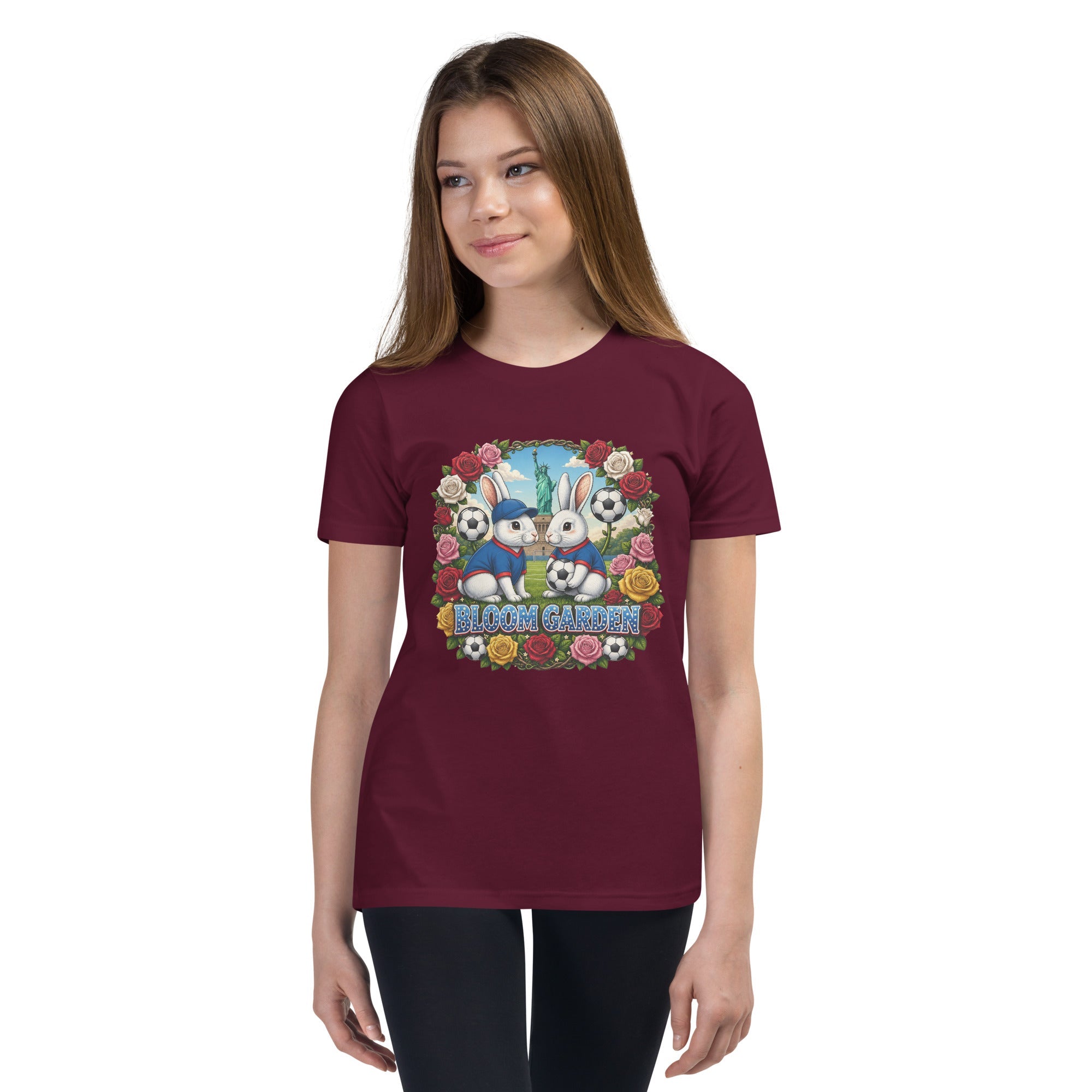 Bloom Garden World Cup Kids T-shirt – USA (Youth) - BLOOM GARDEN