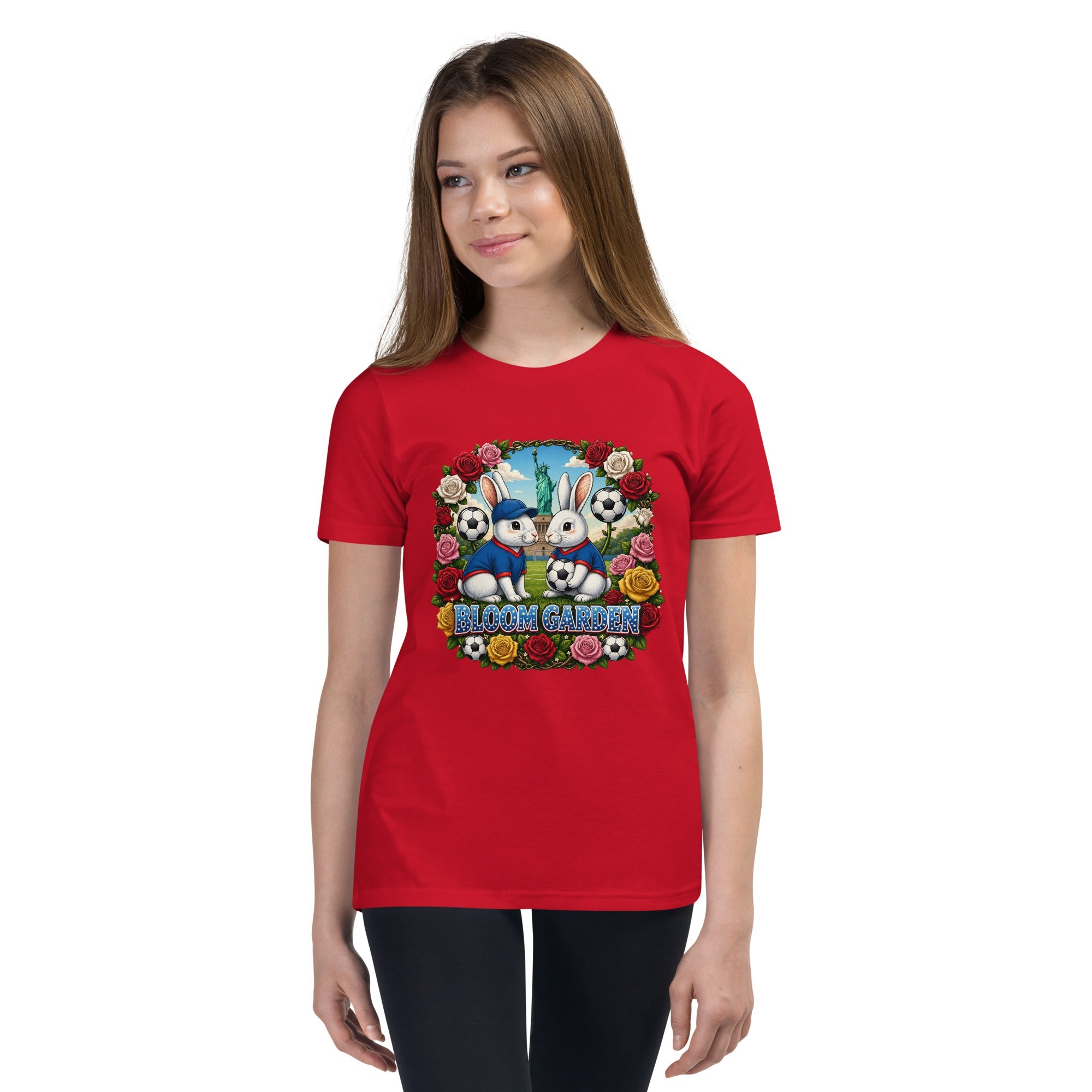 Bloom Garden World Cup Kids T-shirt – USA (Youth) - BLOOM GARDEN