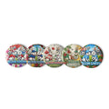 Global Spirit Set ( 5 Pins ) - Korea, USA, Canada, Mexico, Argentina - BLOOM GARDEN