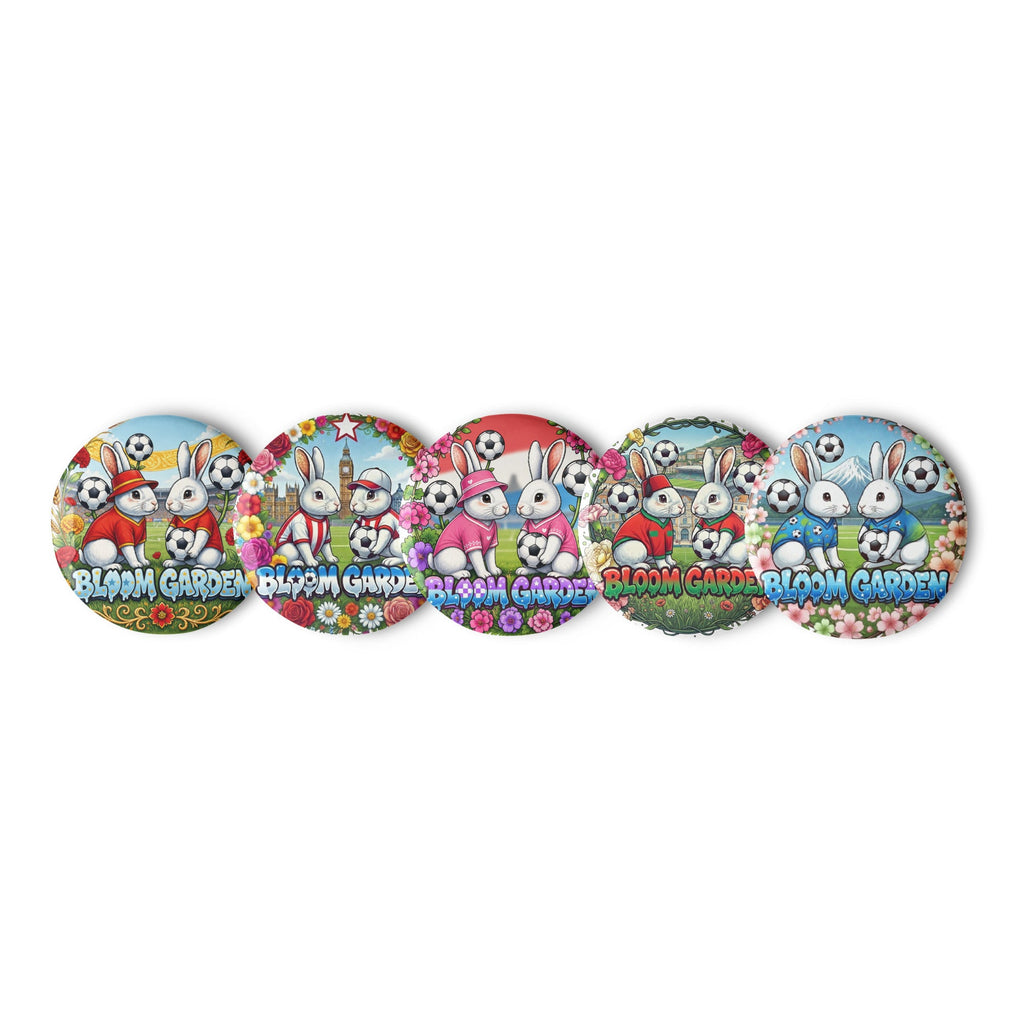 Rising Stars Set ( 5 Pins ) - Belgium, UK, Croatia, Morocco, Japan - BLOOM GARDEN